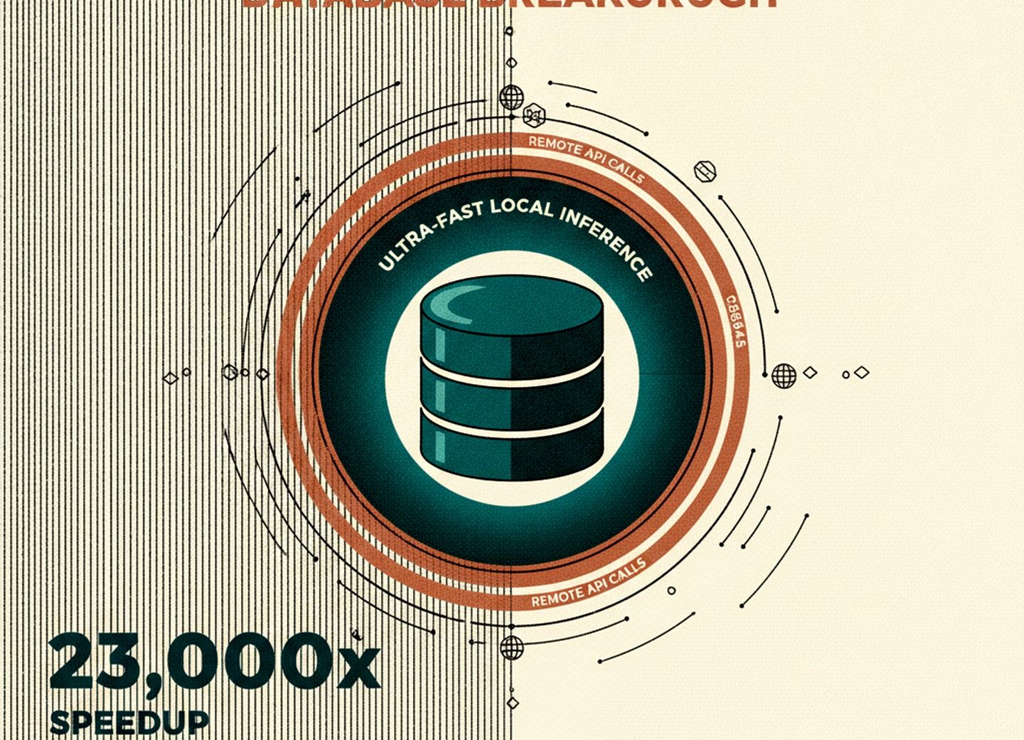 La inferencia de LLM local acelera las consultas de base de datos a órdenes de magnitud