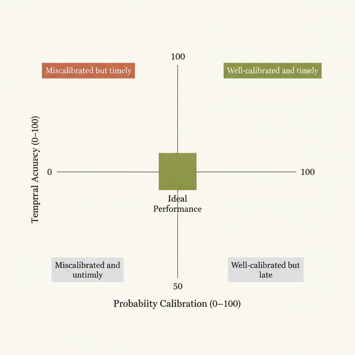 SocietyBench evaluates models on two orthogonal axes, allowing detection of blindspots invisible to single-metric scoring.