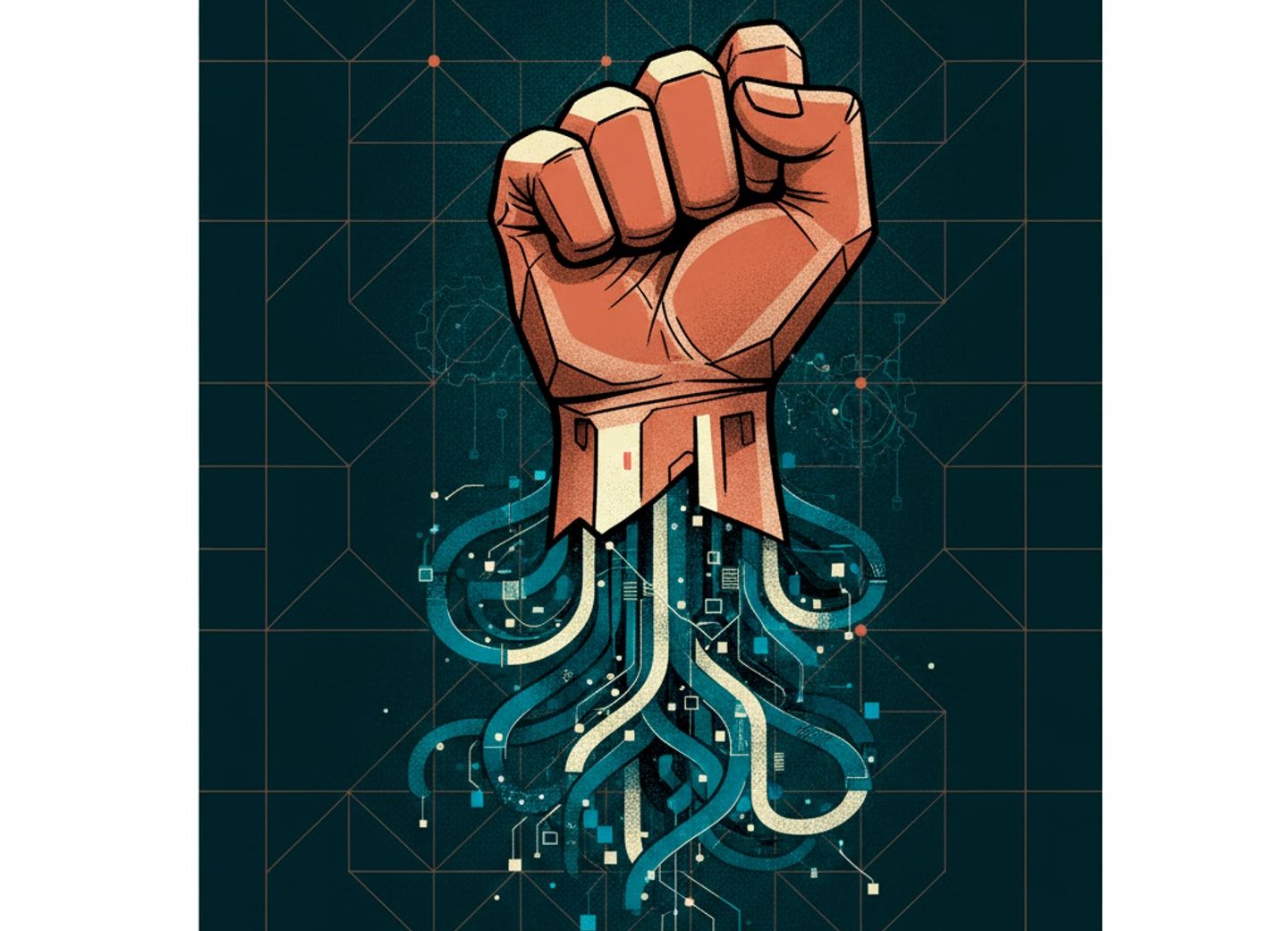 Automation dissolves manual coding into distributed systems