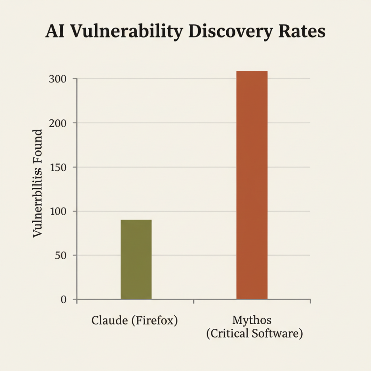 Mythos discovered 15× more vulnerabilities in critical software than Claude found in Firefox.