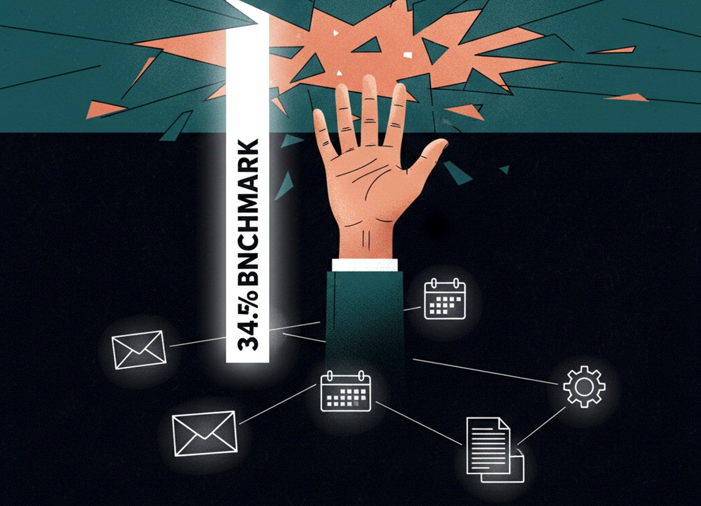 O limite que os agentes não conseguem ultrapassar.
