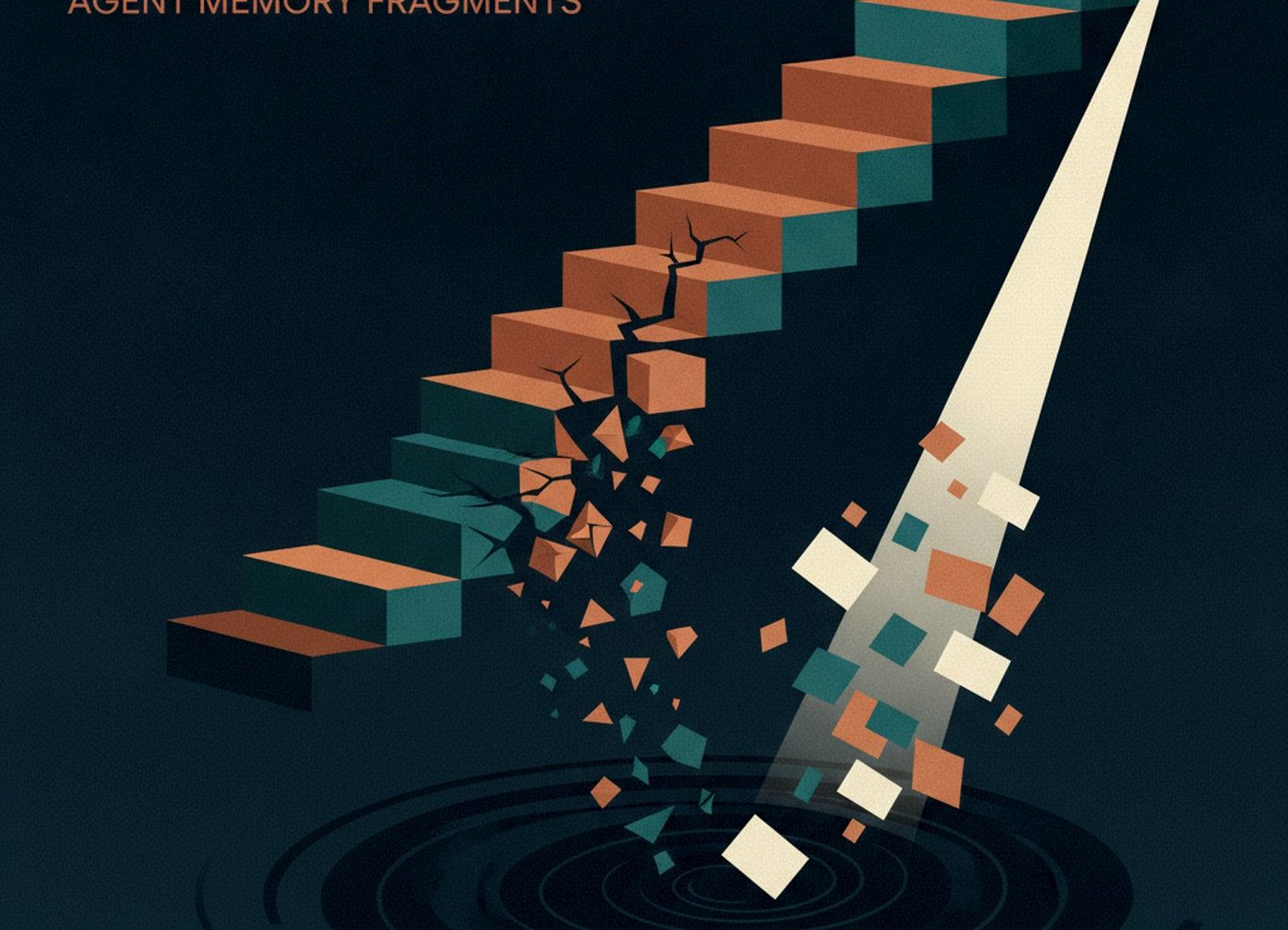 Agent collapse: when memory rewrites erase the past.