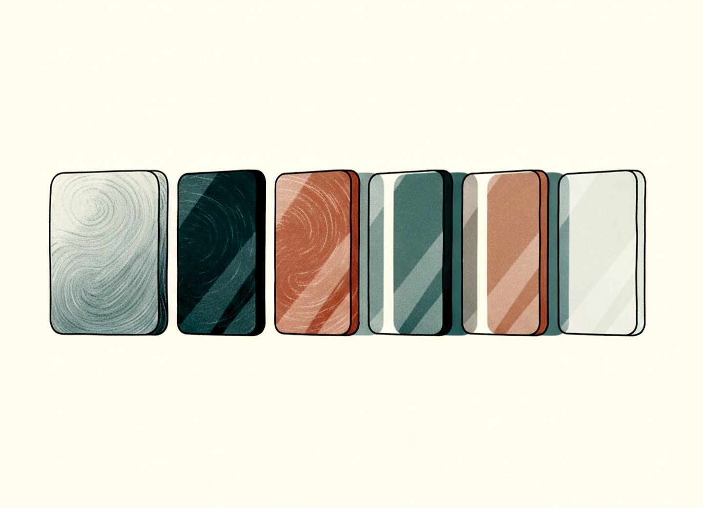 A hidden duplicate silhouette surfaces as noise layers thin