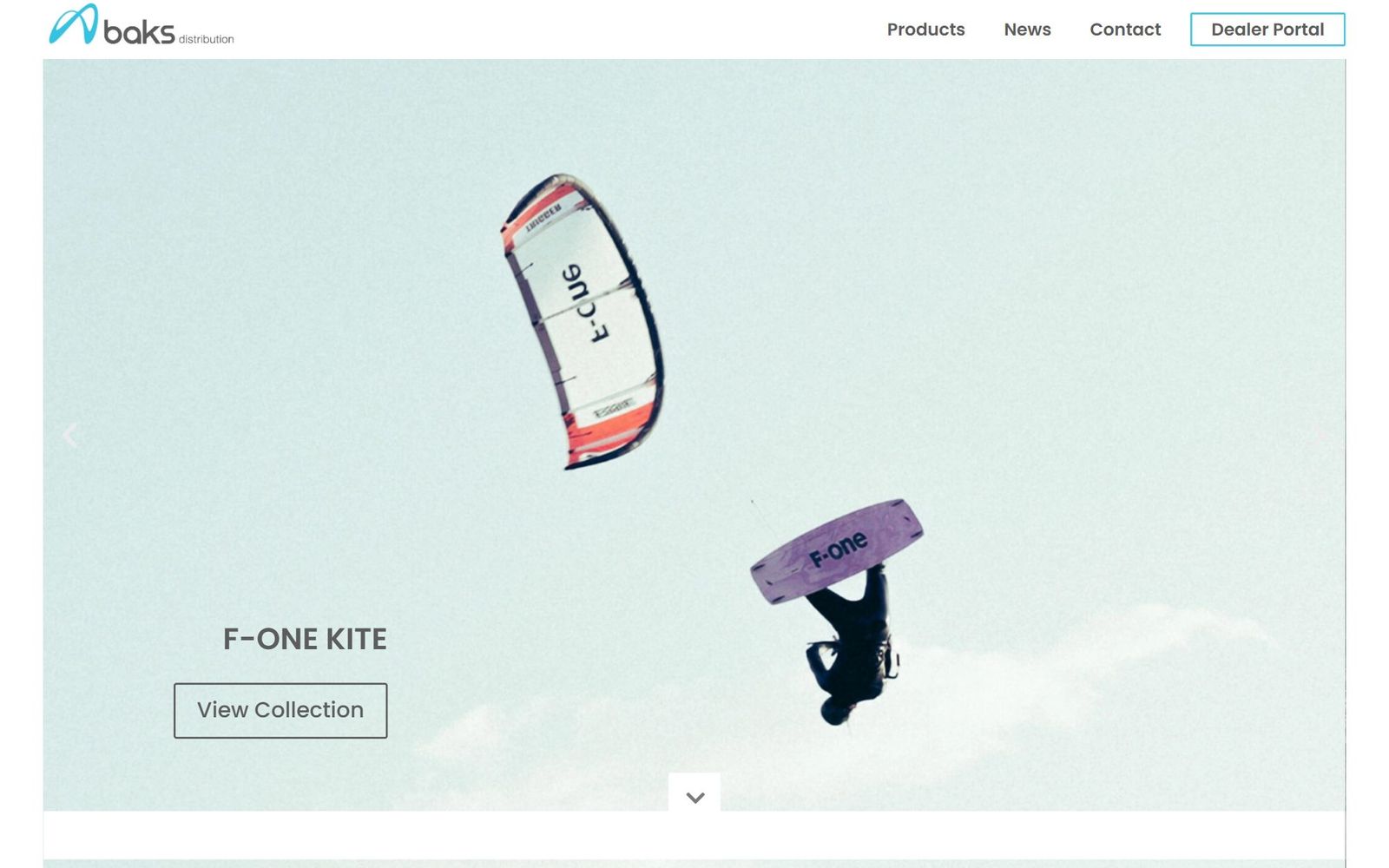 BAKS Distribution website