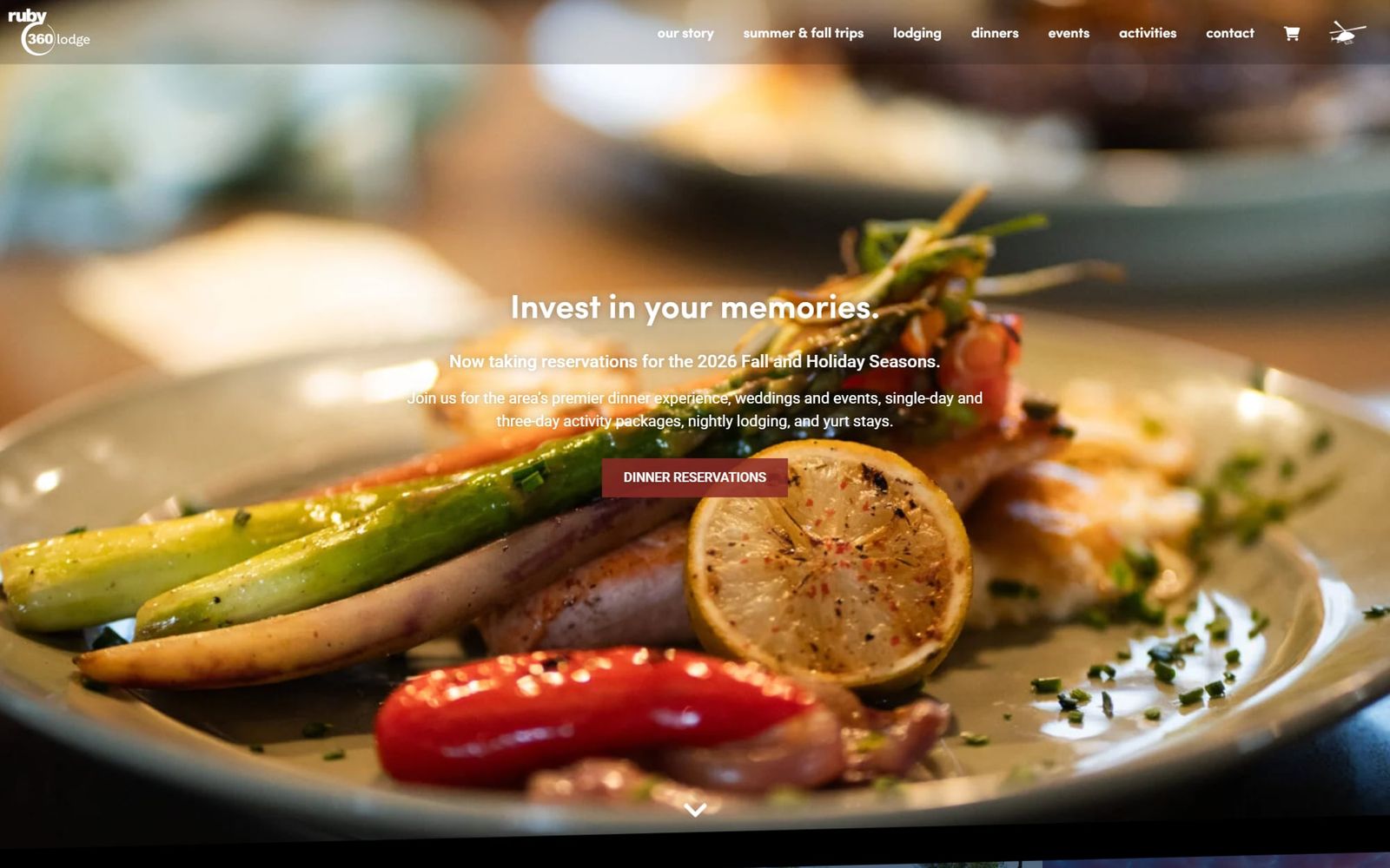 Ruby 360 Lodge website