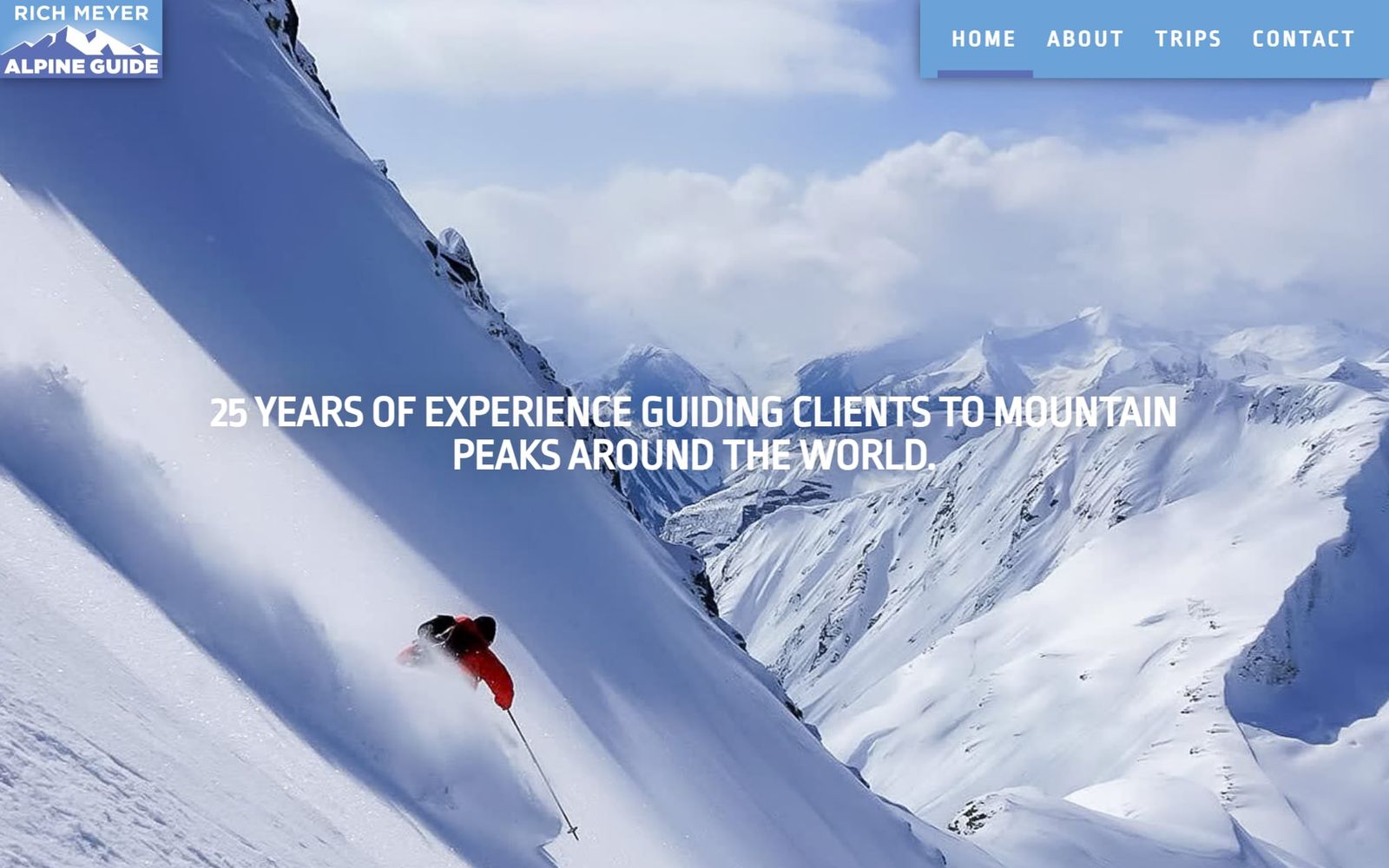 Rich Meyer Alpine Guide website