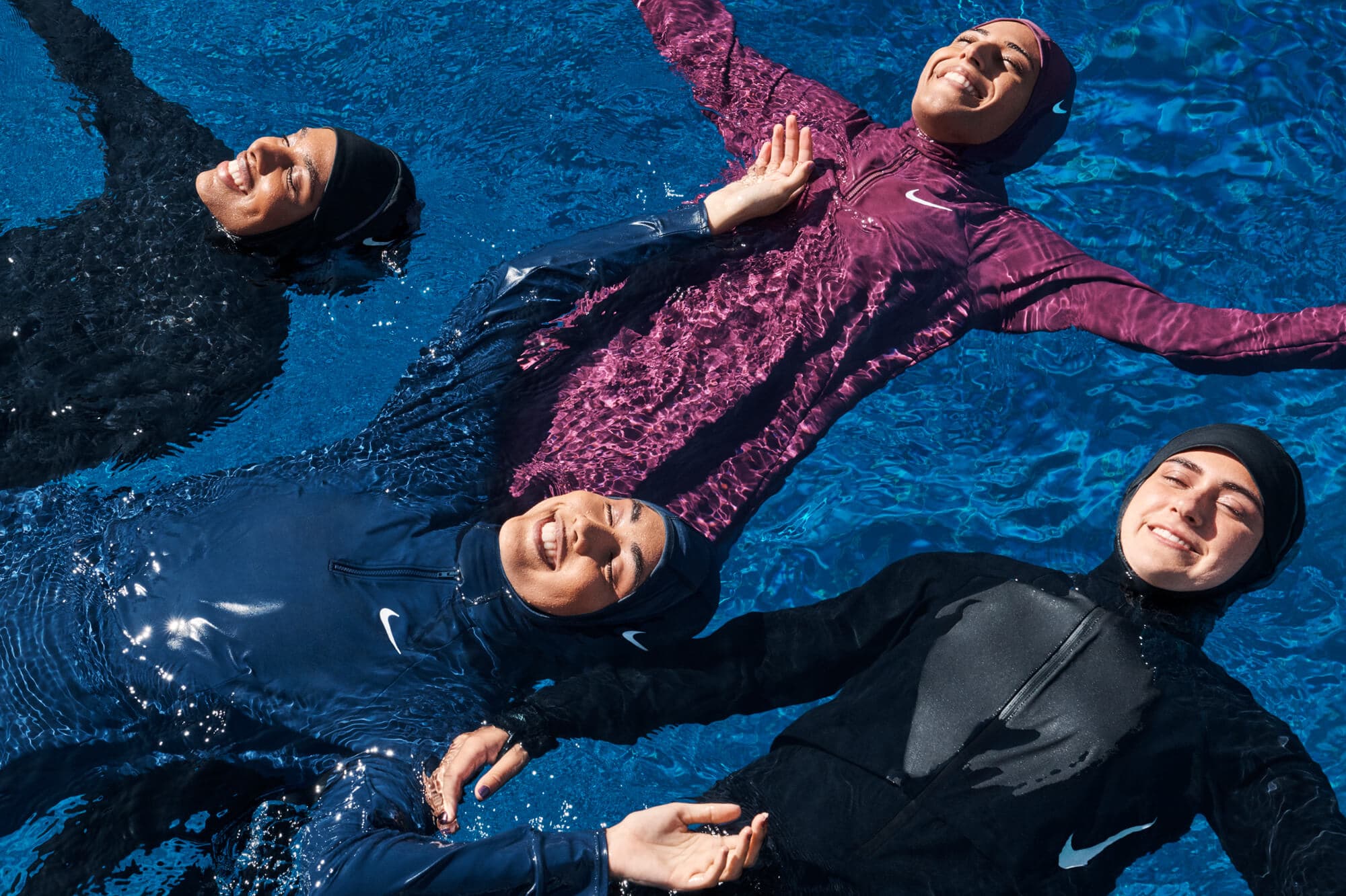 Nike, Victory Swim Campaign - Inspired by the feeling of weightlessness and freedom swimming gives women around the world