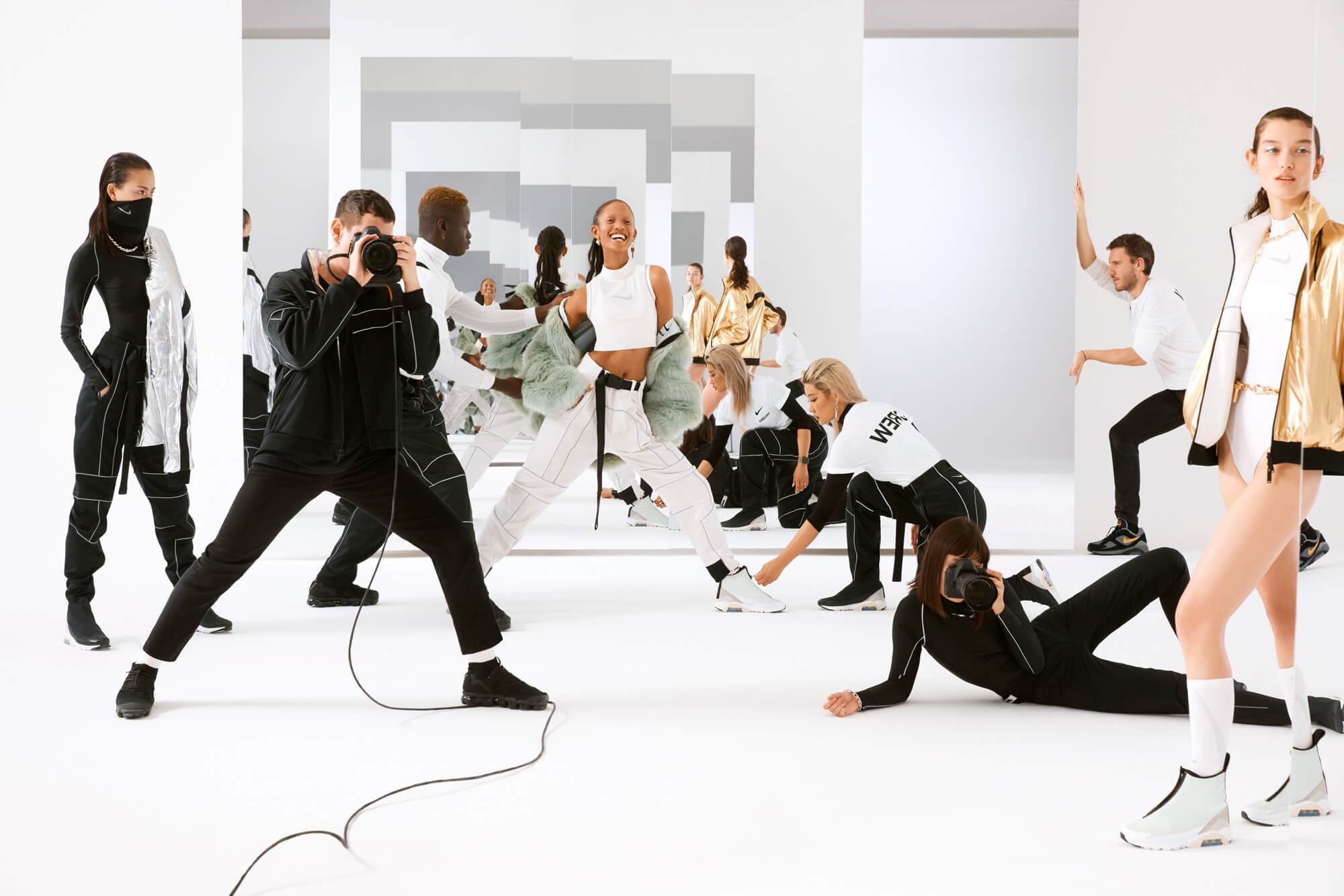 Nike x Ambush, ‘Creative Athletes’ Campaign - The BTS of the shoot became the campaign, celebrating the athleticism of the creative team that work behind the camera to being a shoot to life