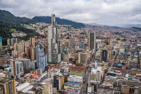 Ankunft in Bogotá