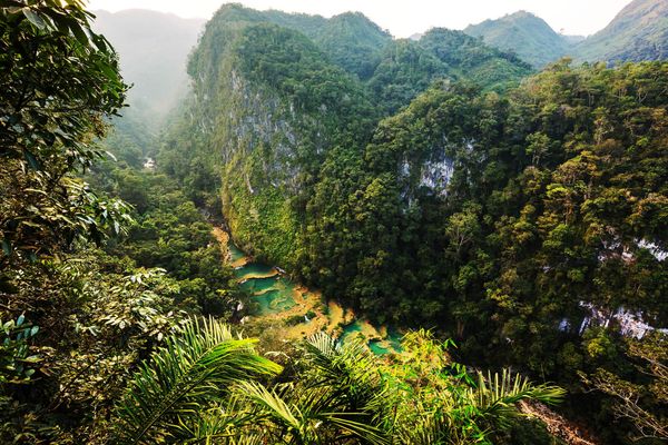 Die smaragdgrünen Pools von Semuc Champey