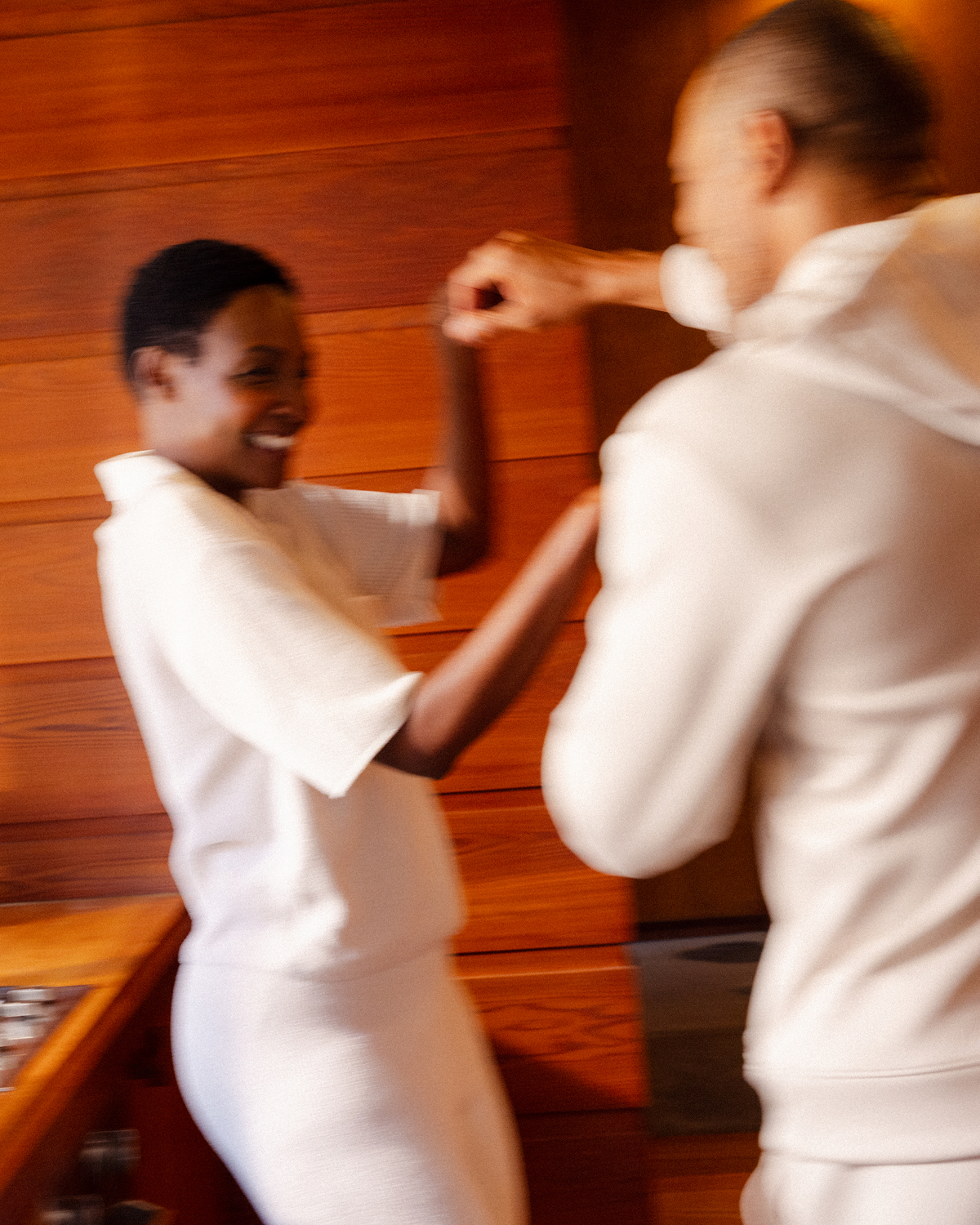 Couple dancing