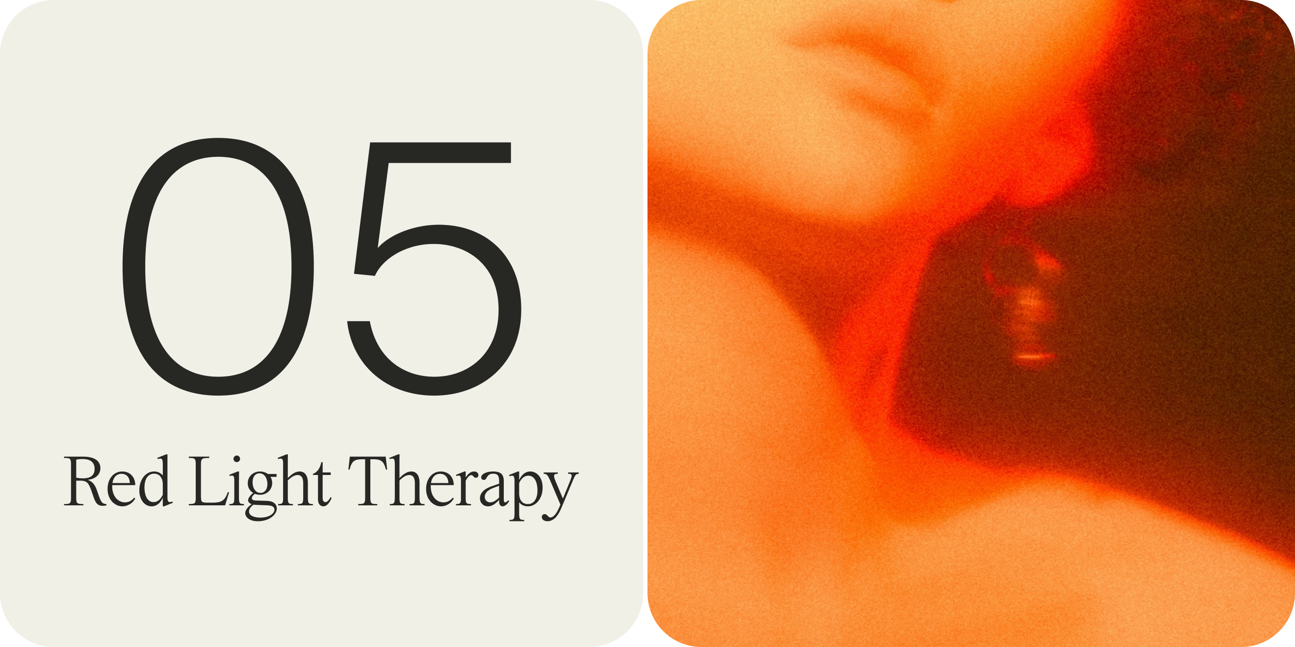 red light therapy