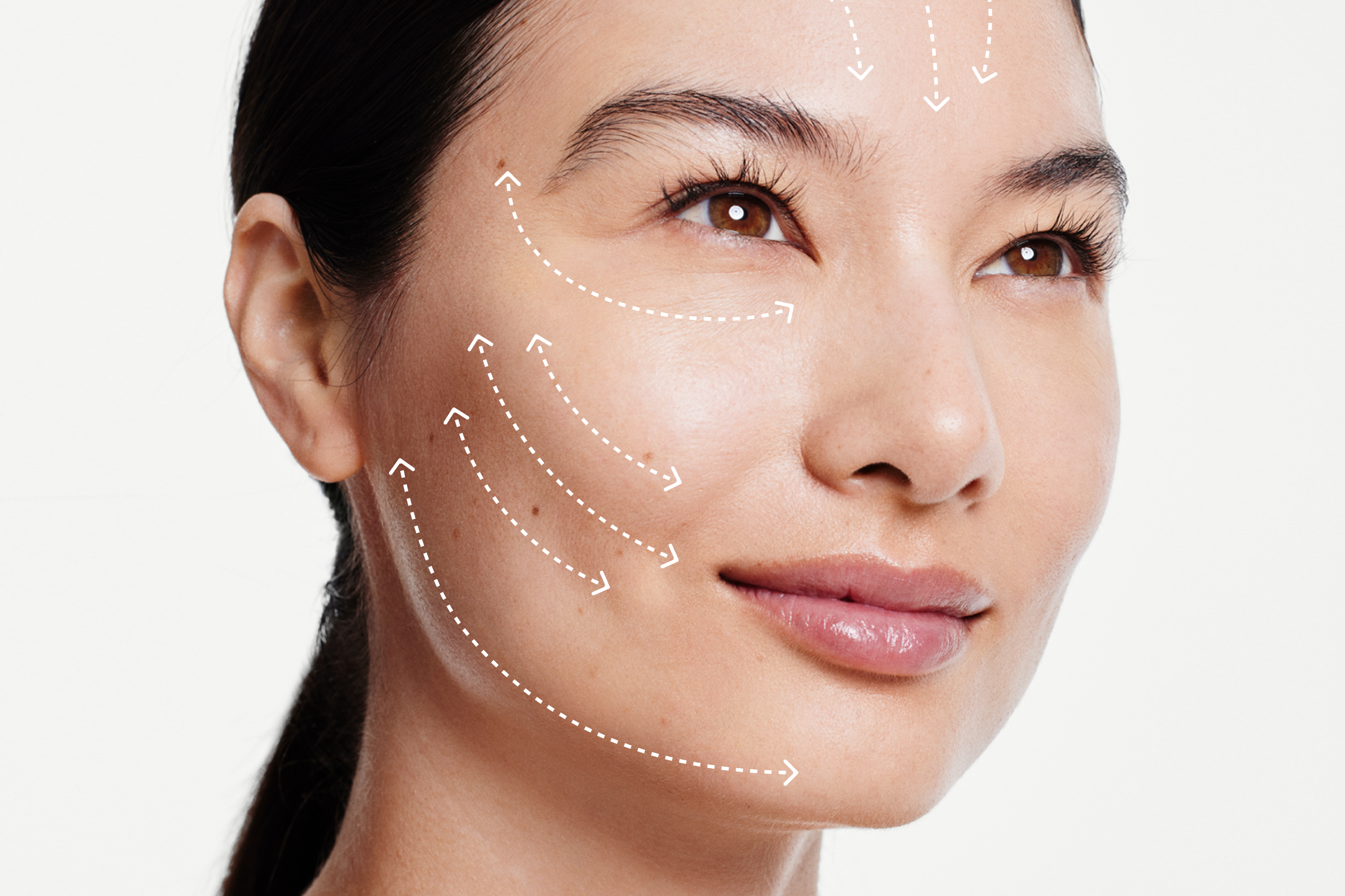 Gua sha face motion