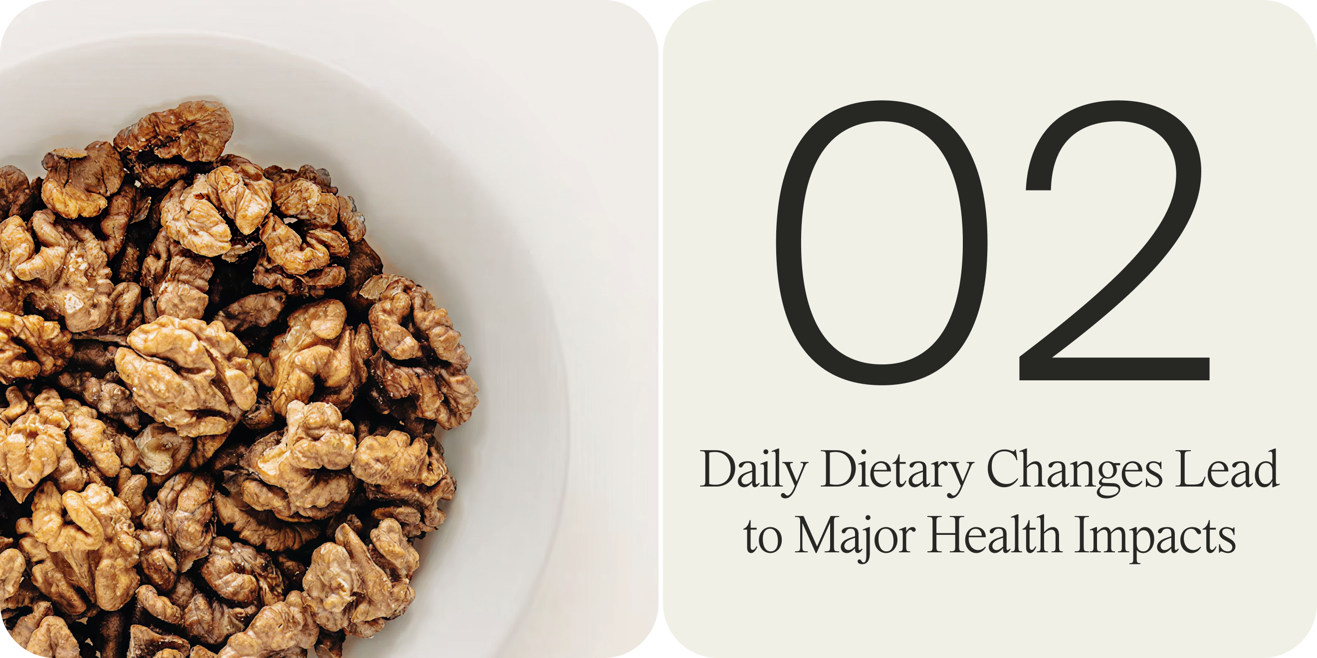 daily diet changes lead to major health impacts
