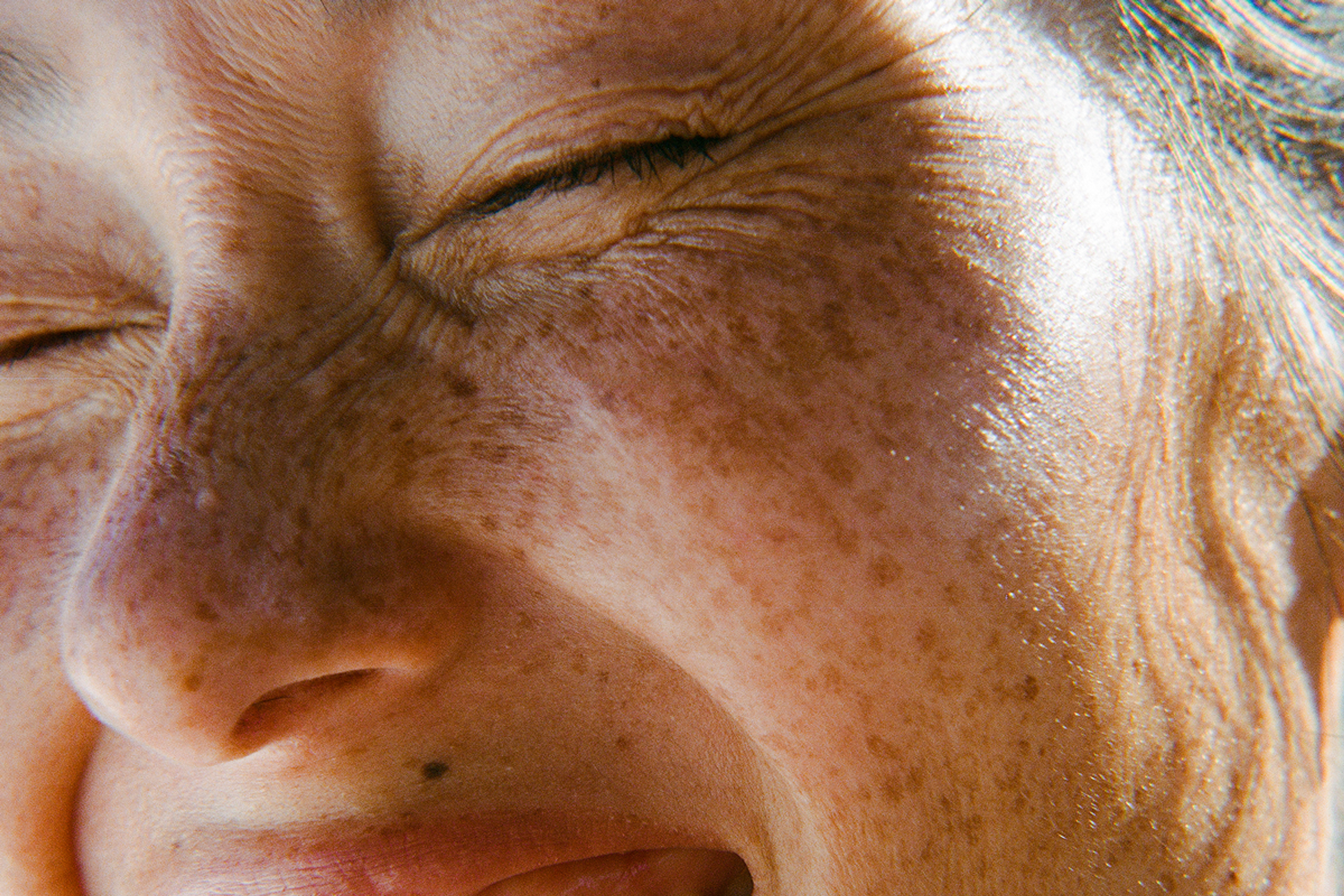 Woman smiling
