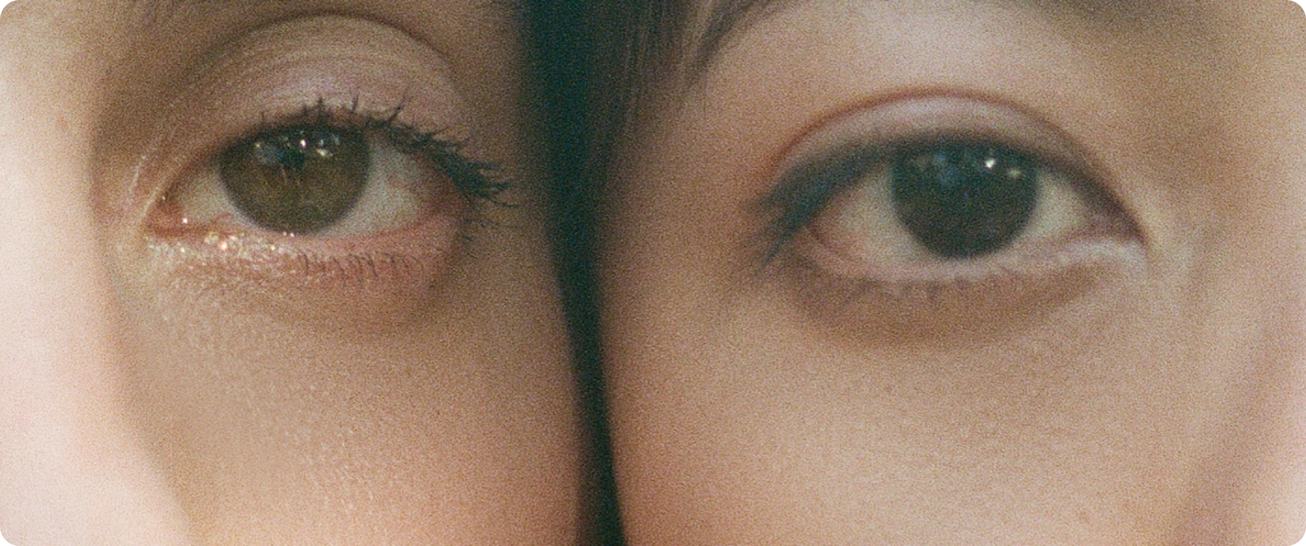 Eyes close-up