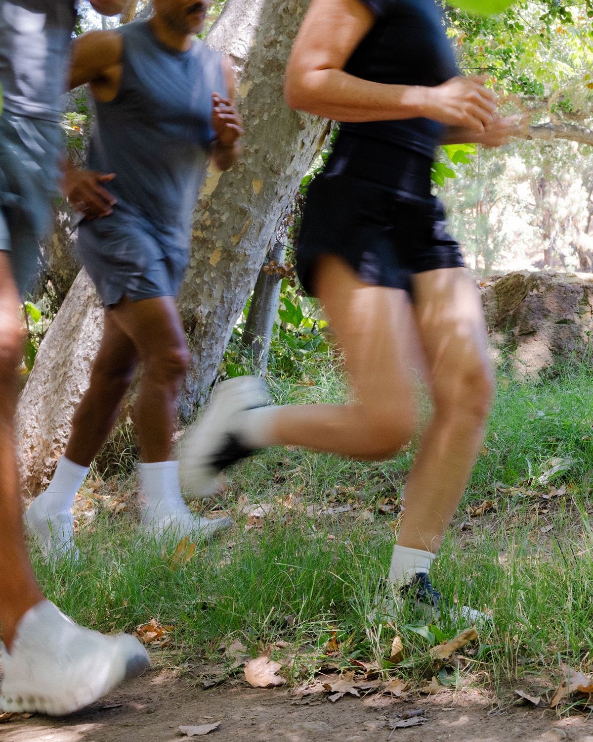 People jogging