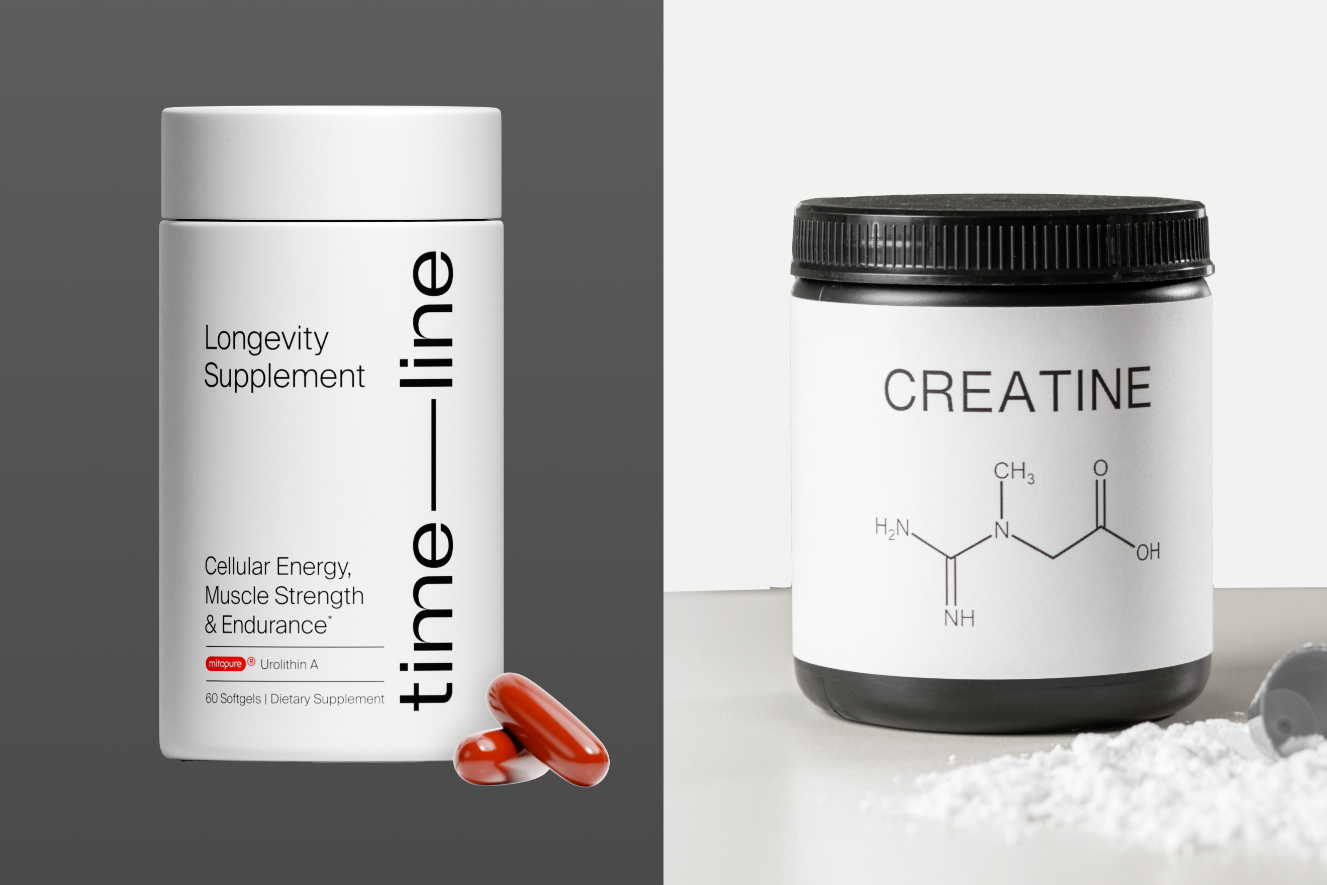 Urolithin A Softgels vs Creatine
