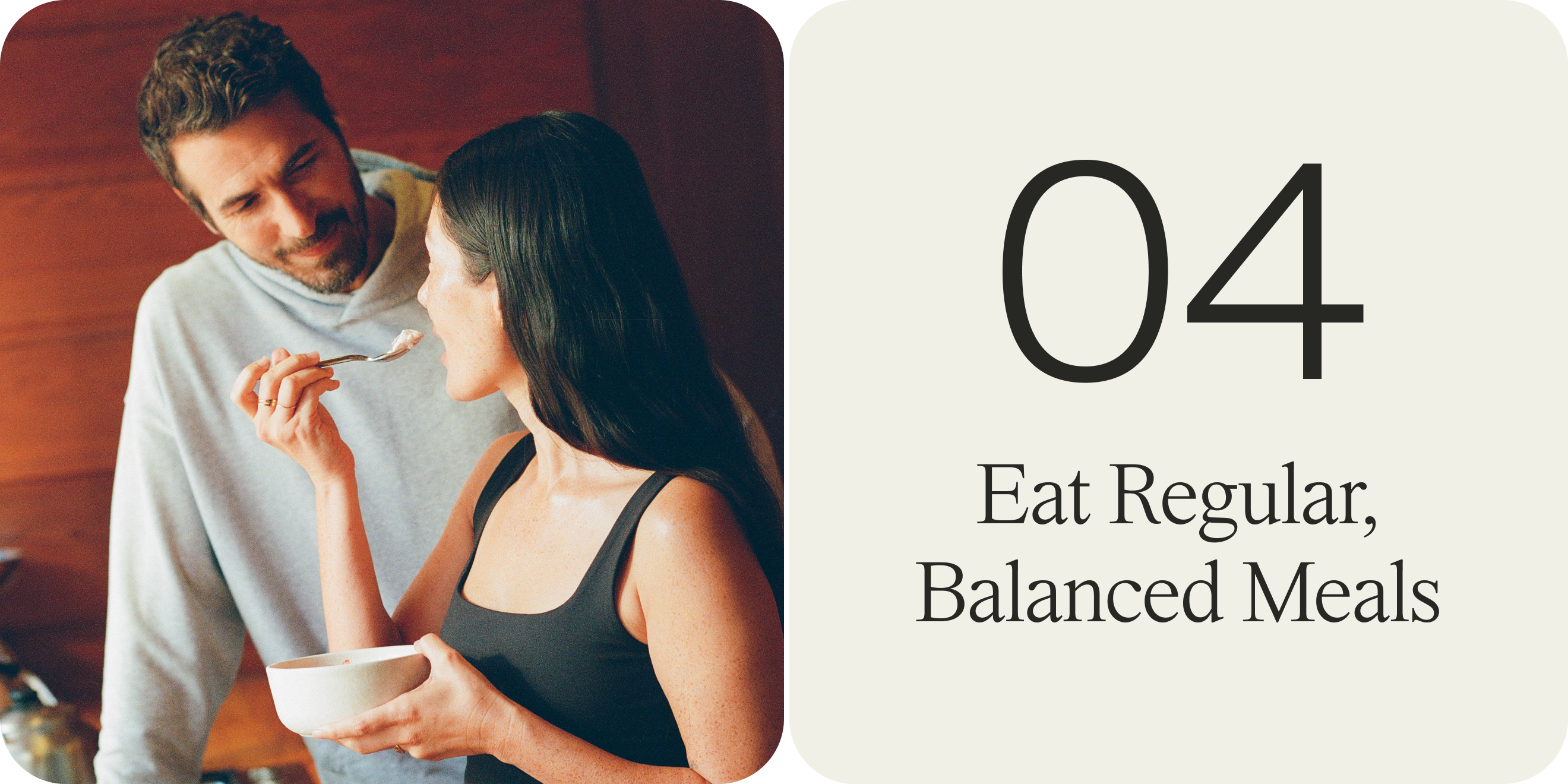 eat regularly