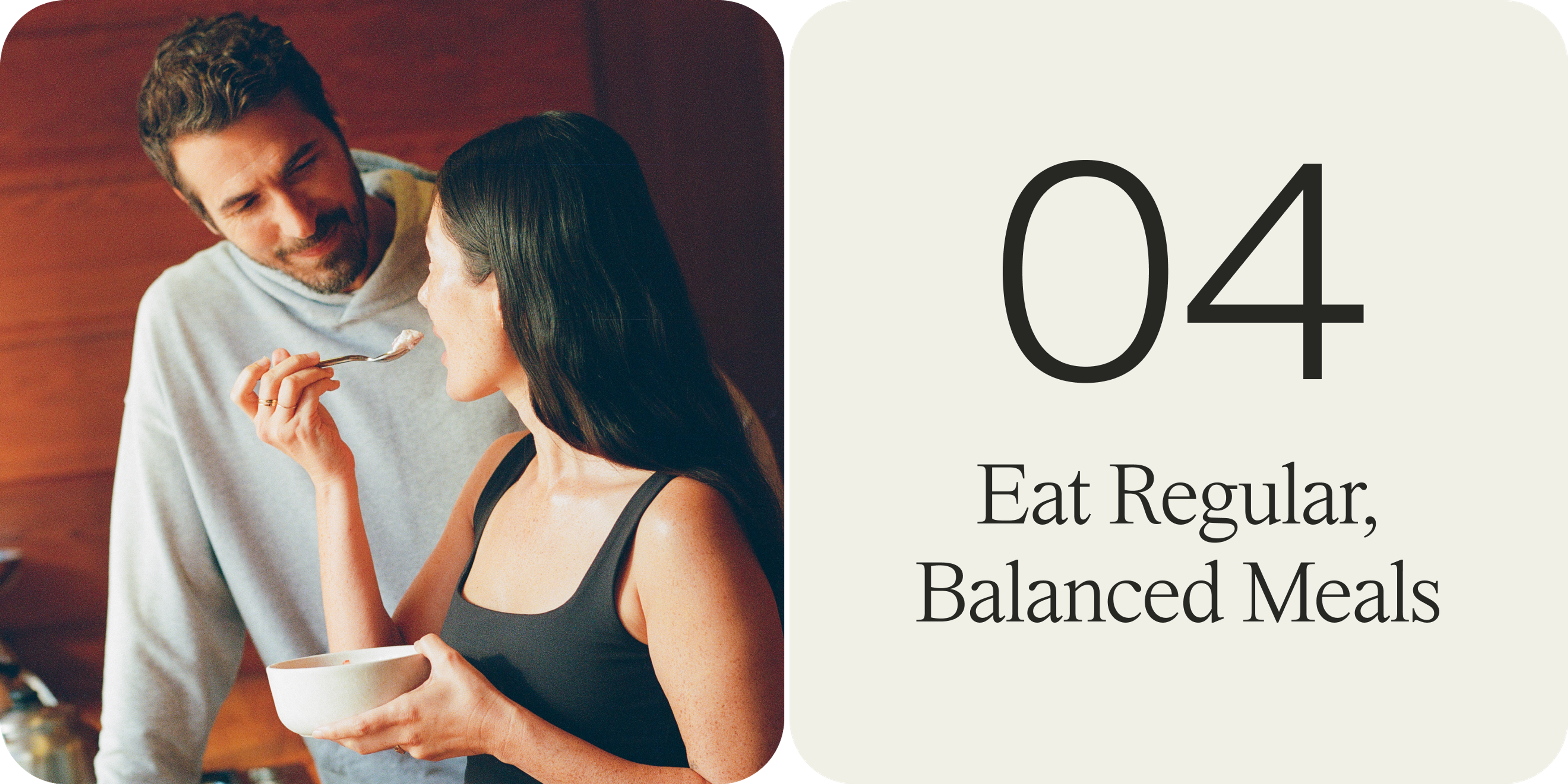 eat regularly