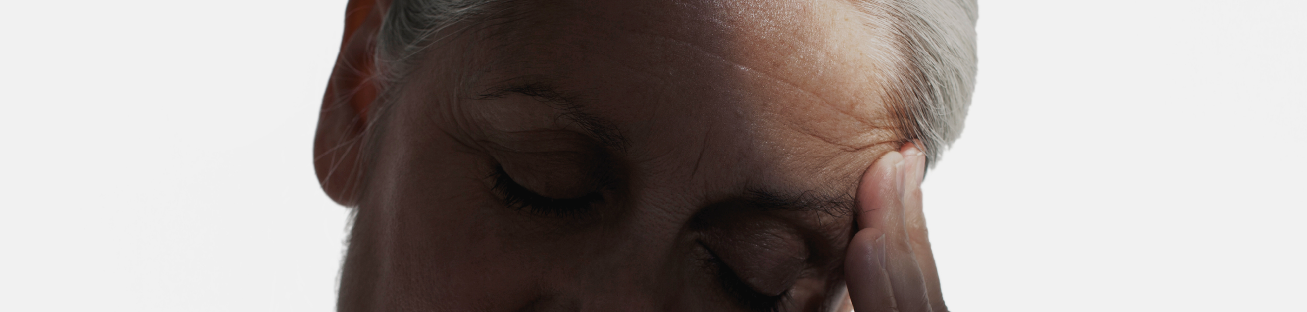 Person with headache