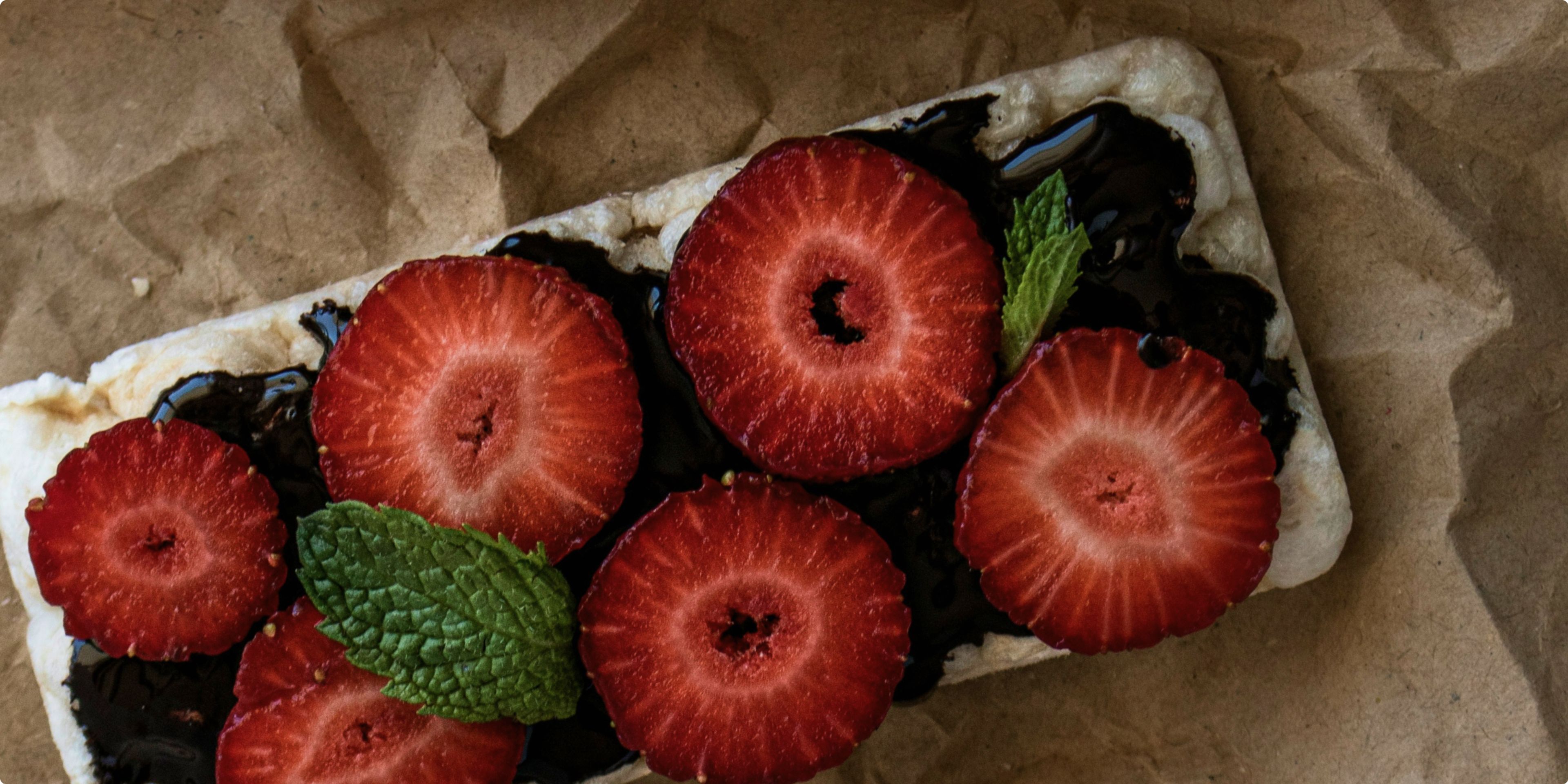 berries and chocolate