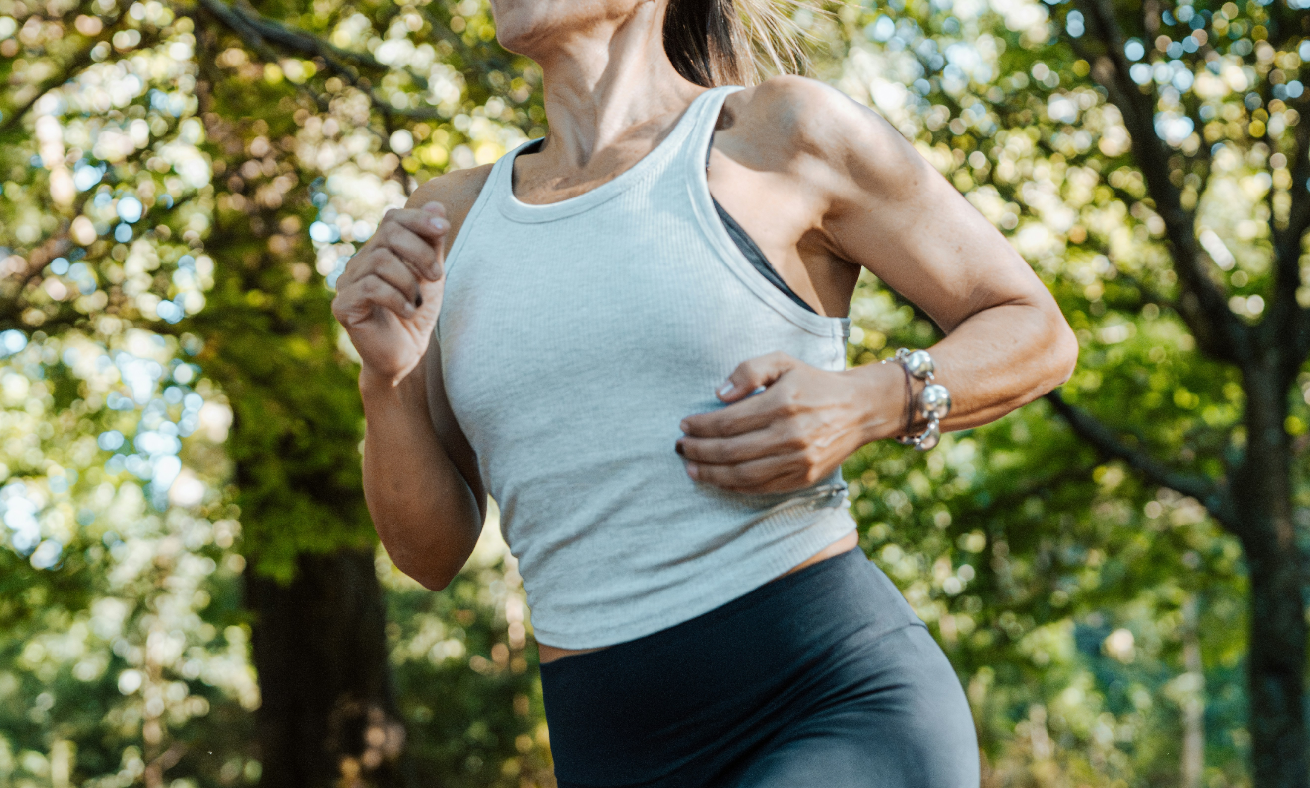 Woman running