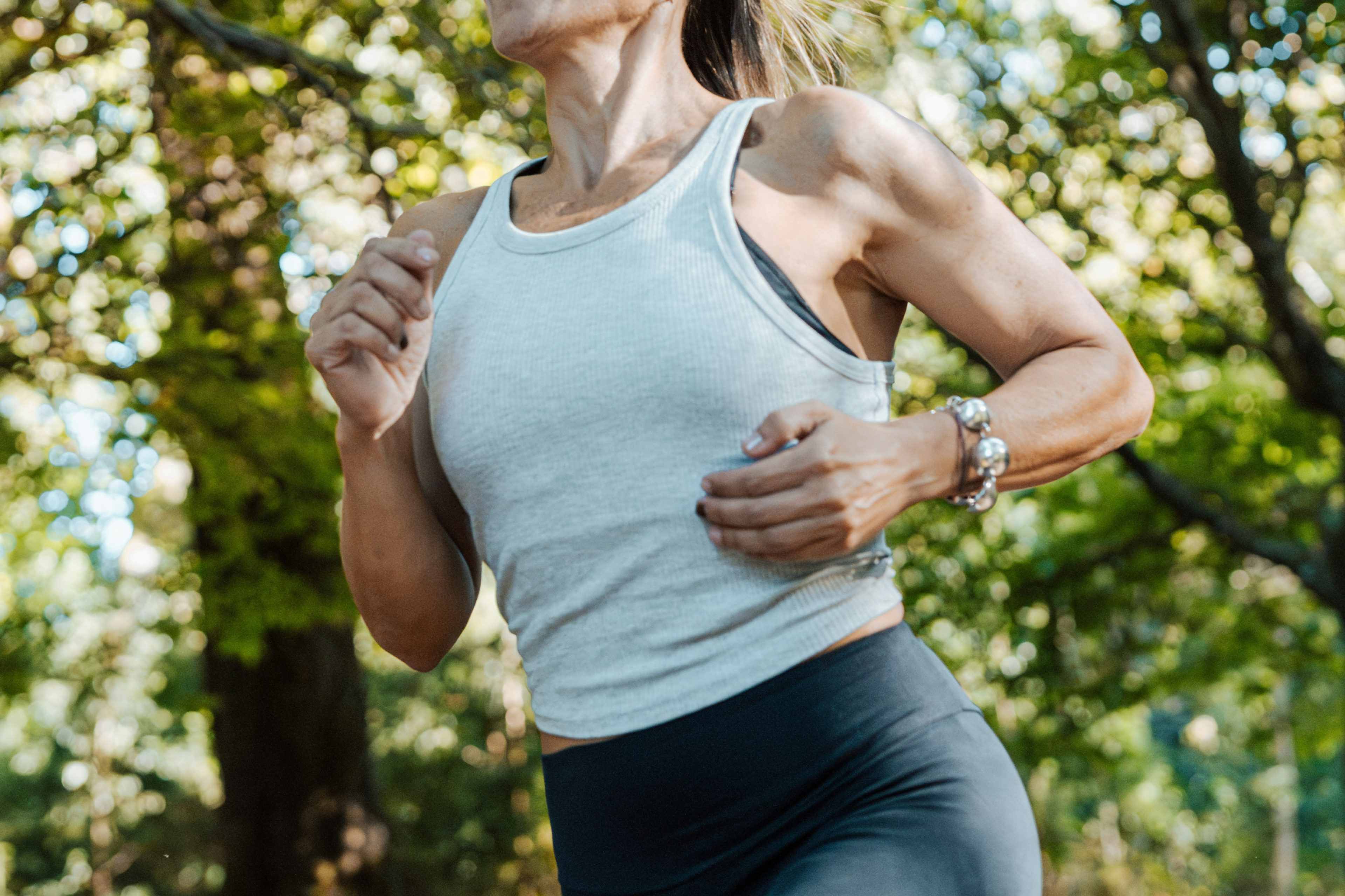 Woman running