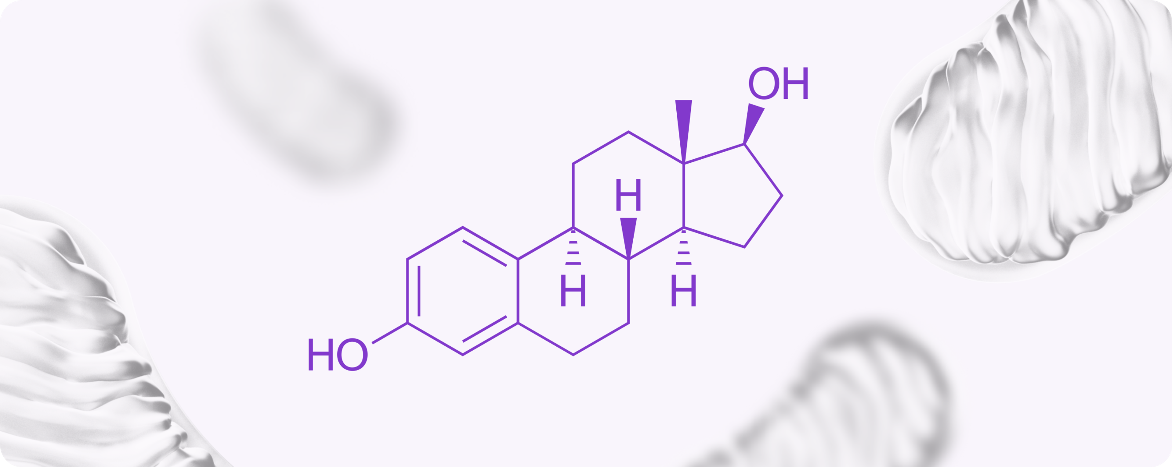 Estrogen molecule vs Mitochondria