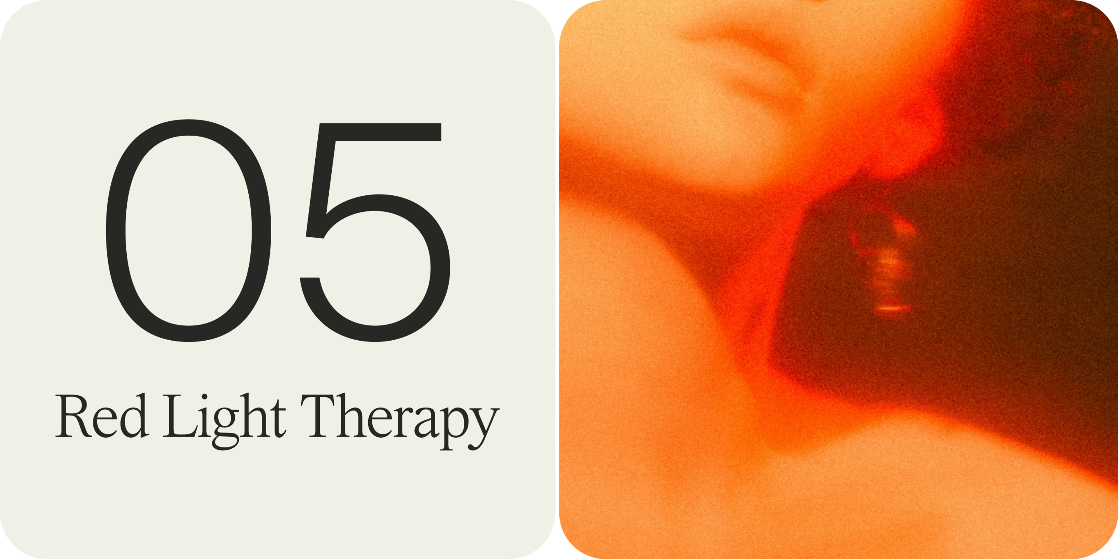 red light therapy