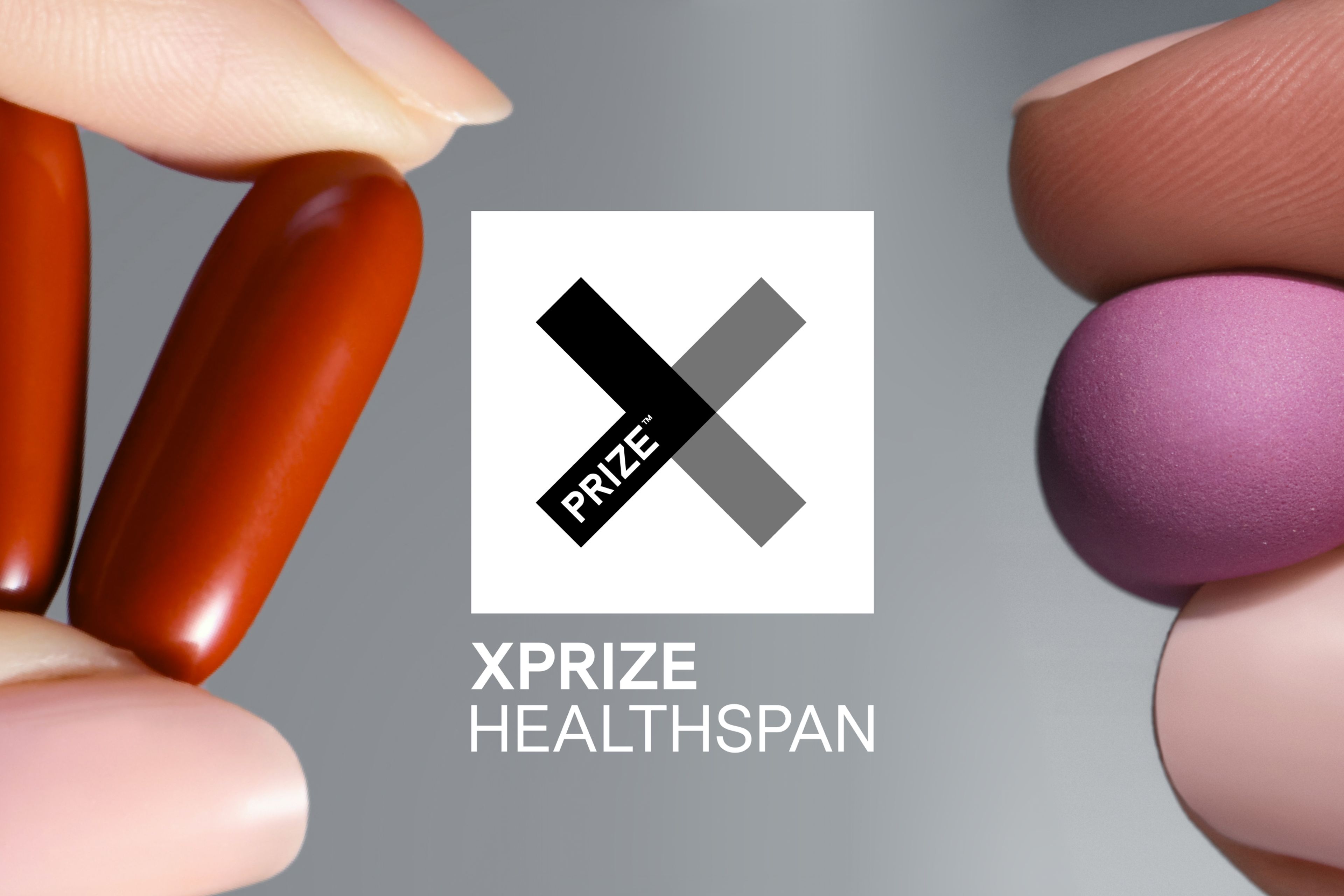 Xprize Healthspan logo and Timeline Nutrition products