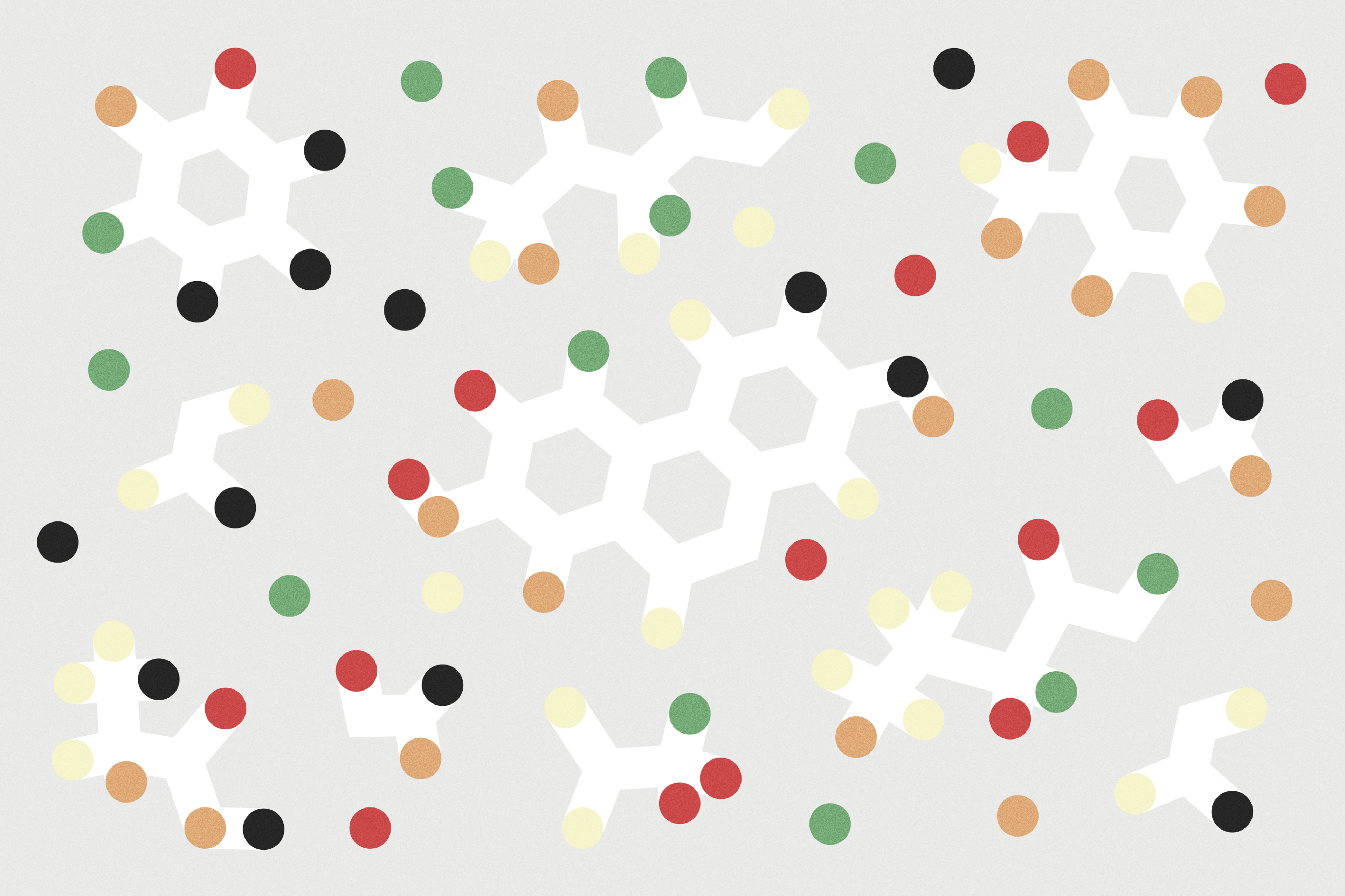 Graphic illustration of postbiotic compounds