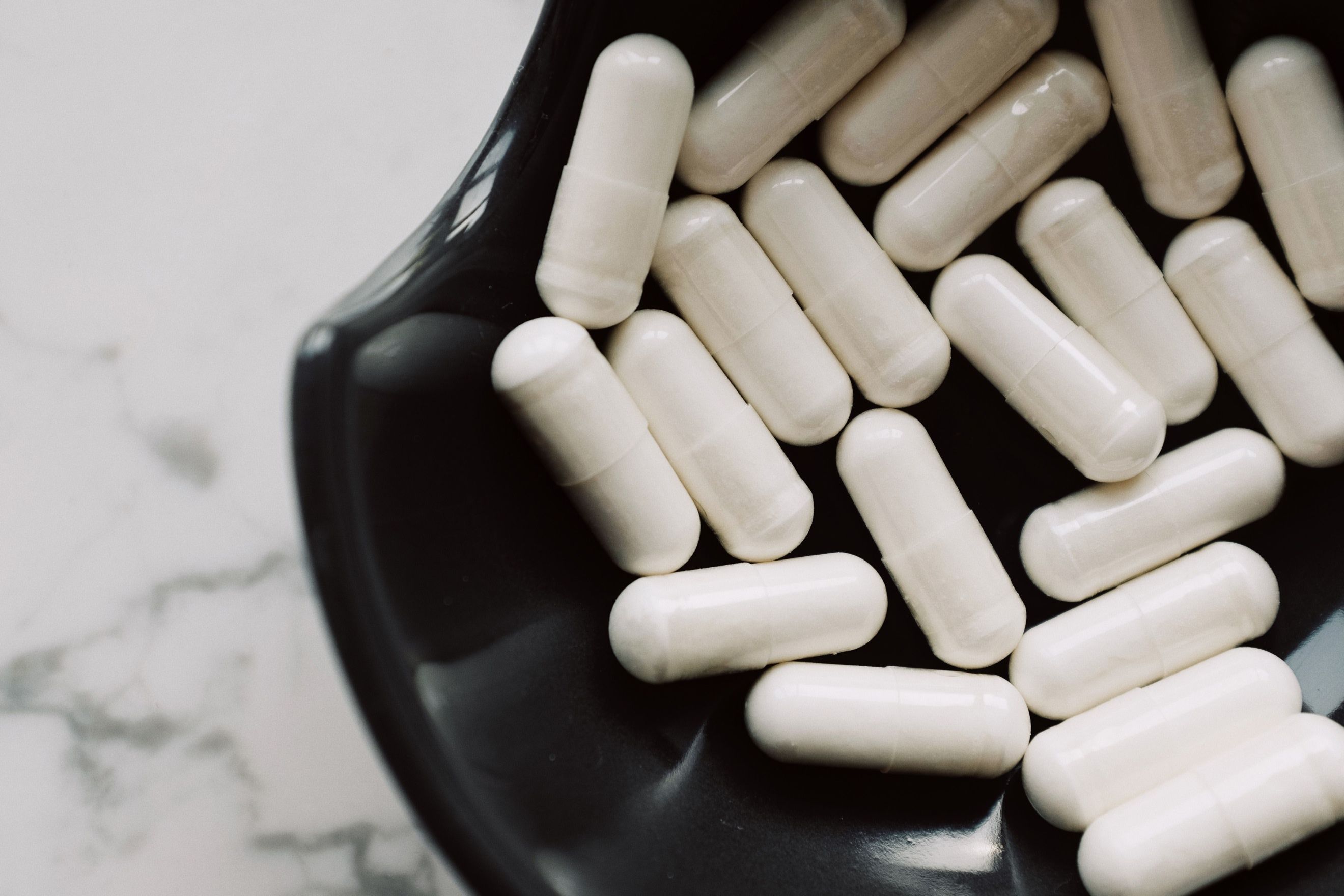 bowl of pills
