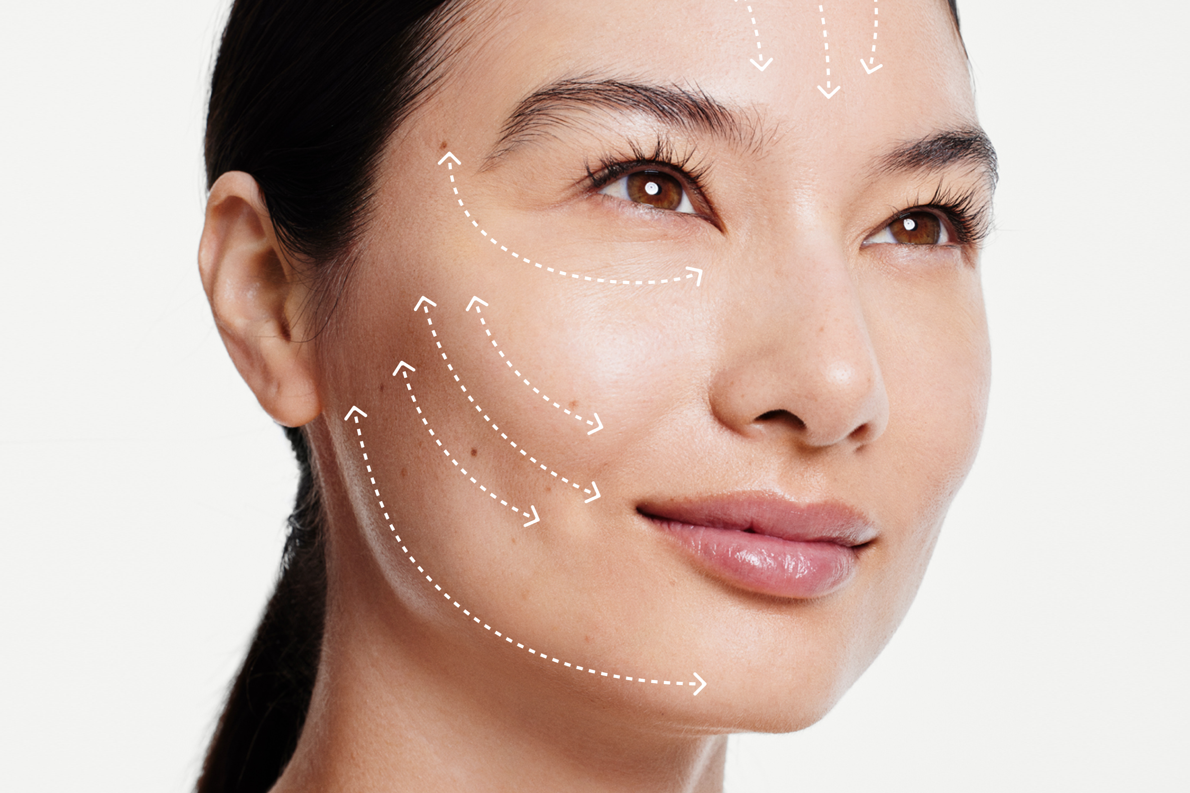 Gua sha face motion
