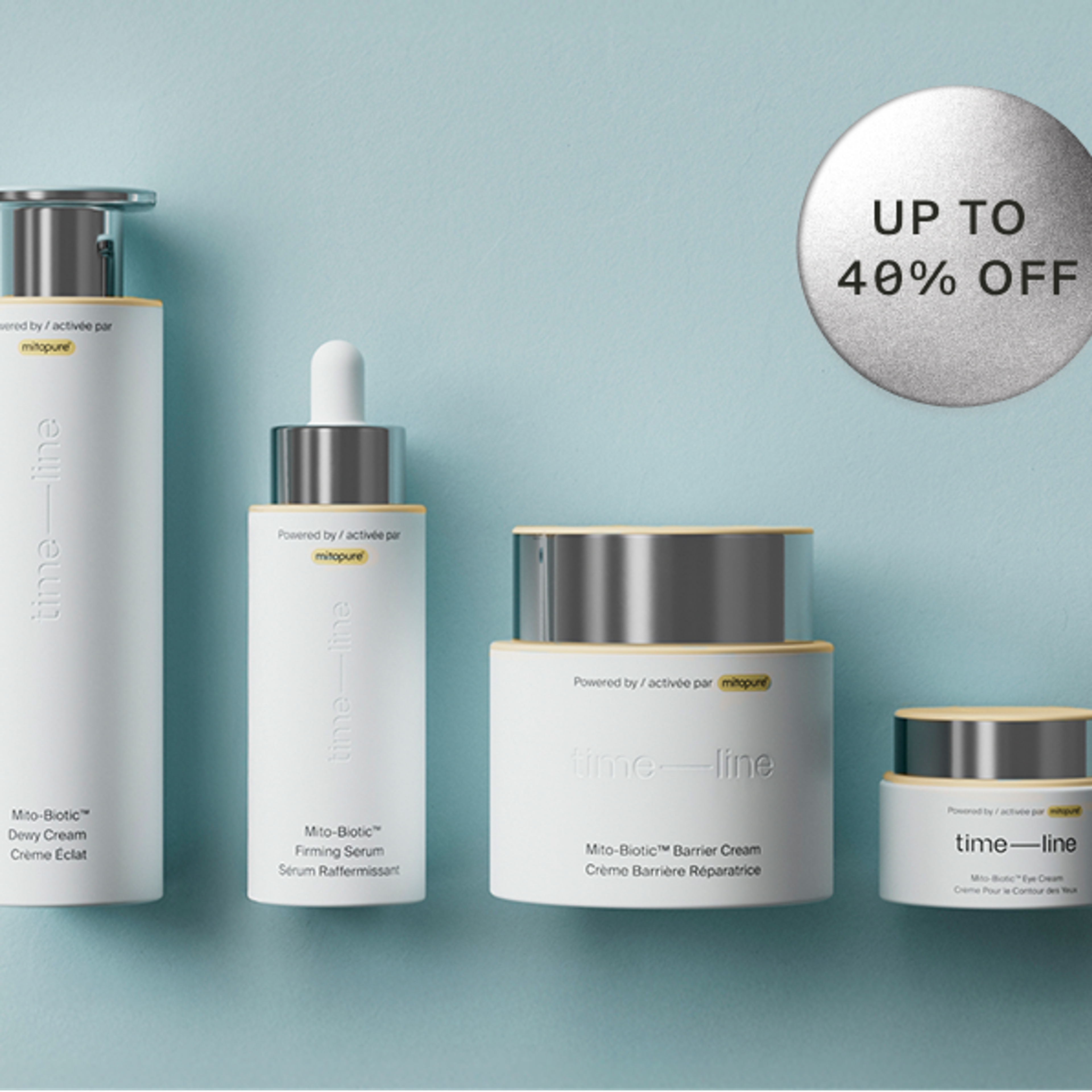 New year new you skin campaign up to 40% off