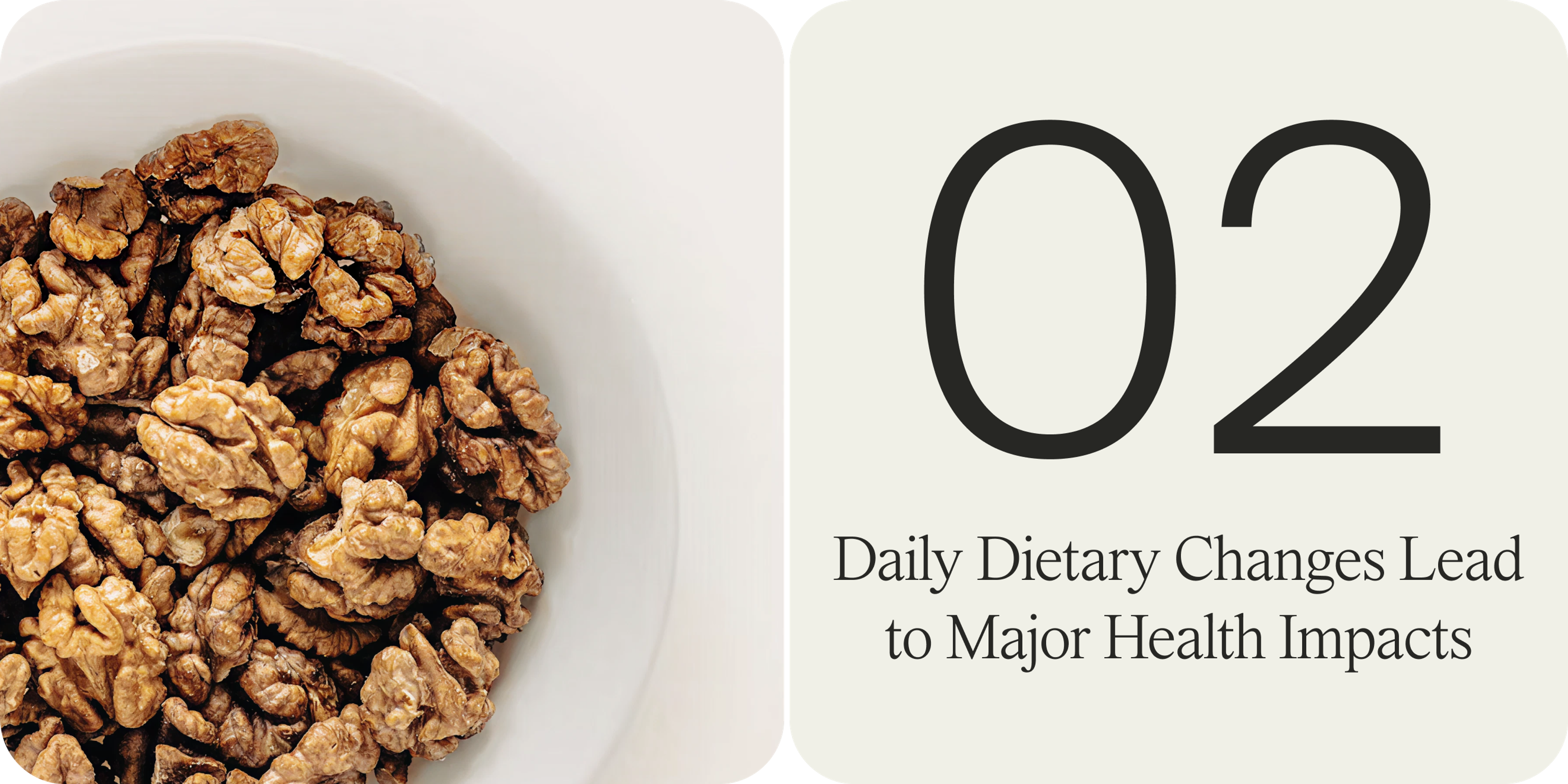 daily diet changes lead to major health impacts