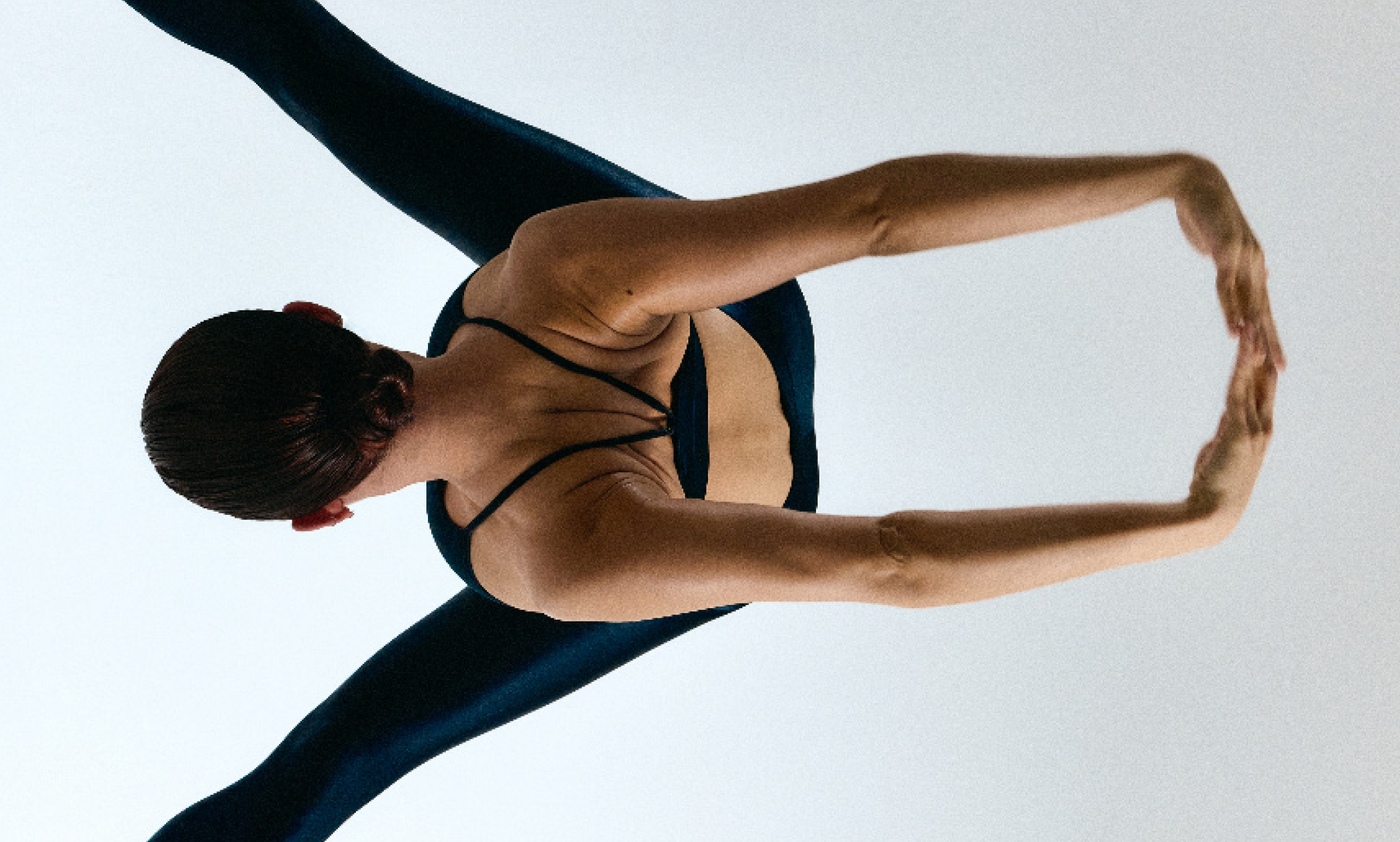 woman stretching