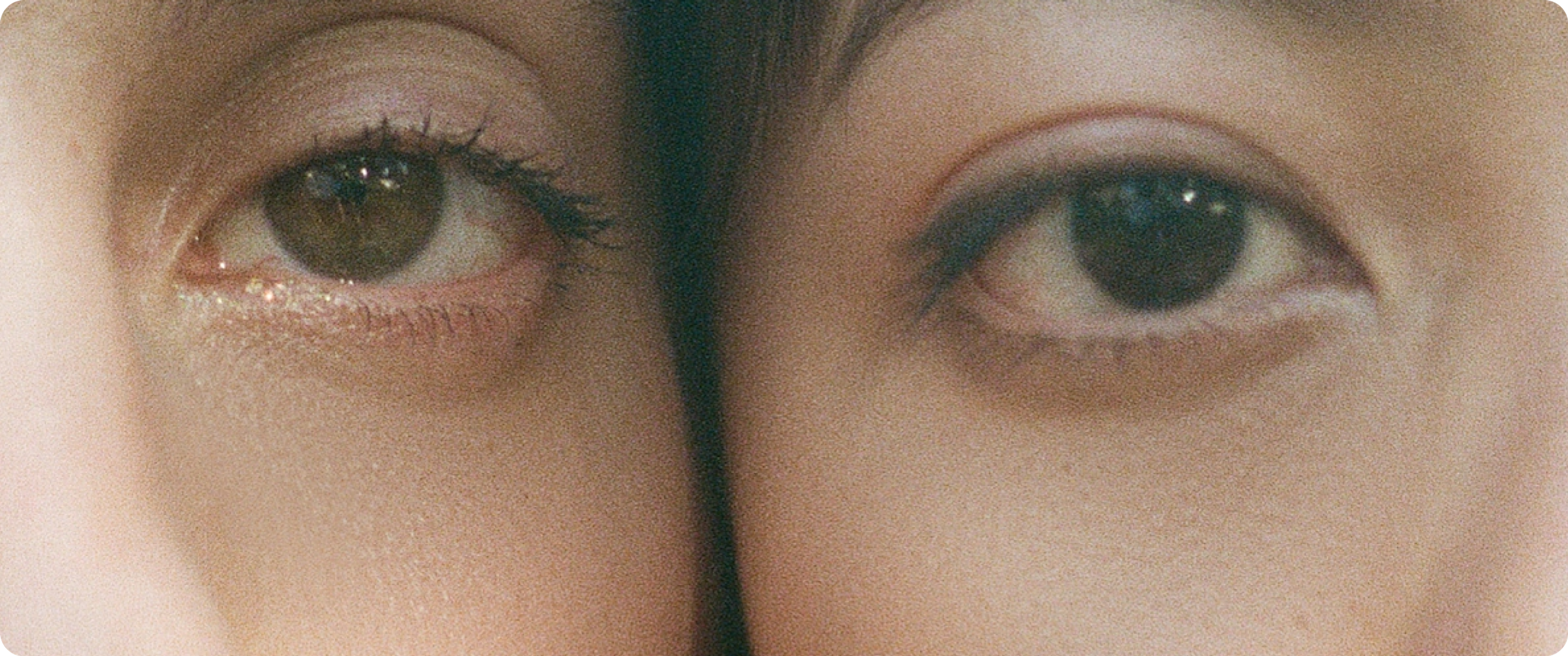 Eyes close-up
