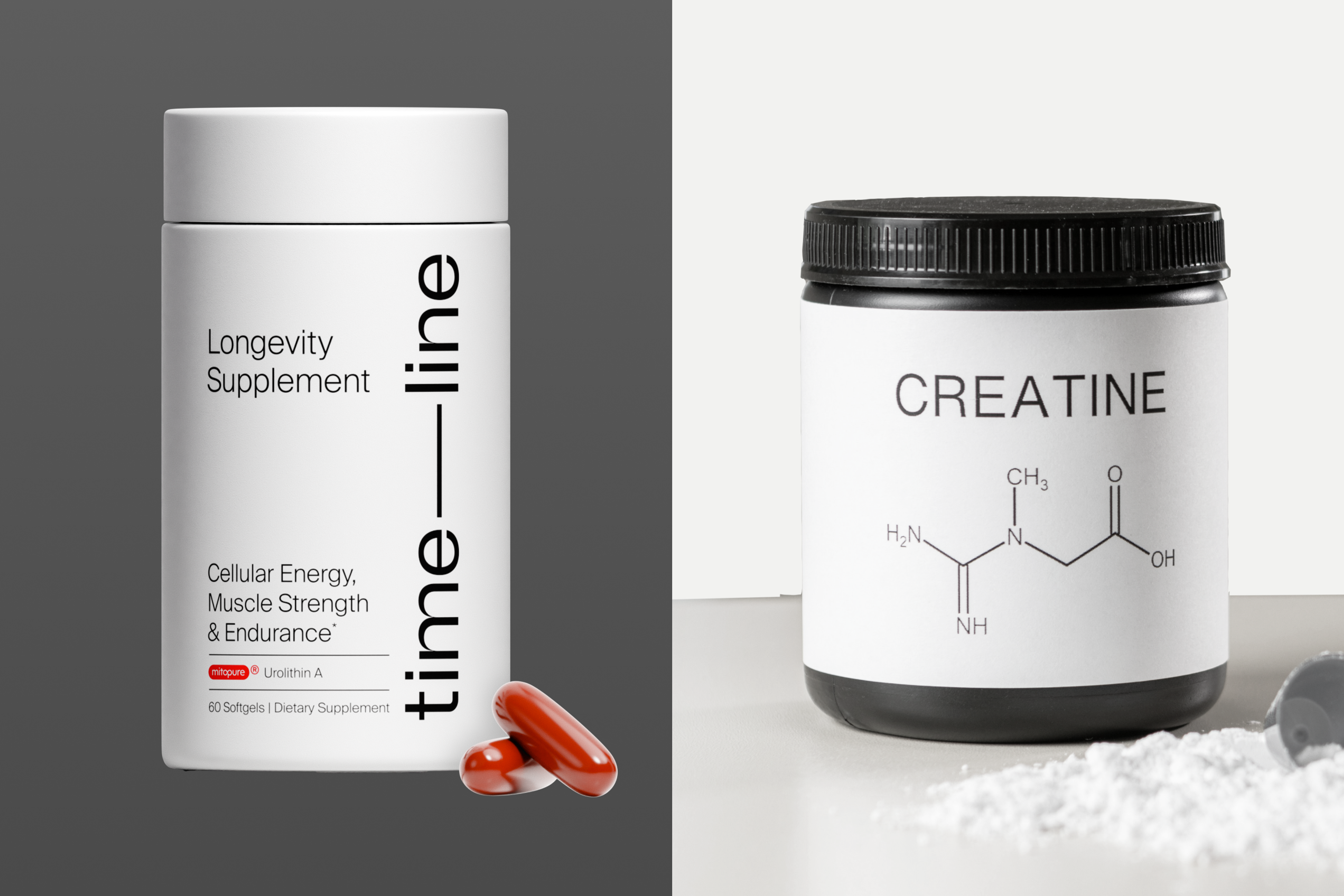 Urolithin A Softgels vs Creatine