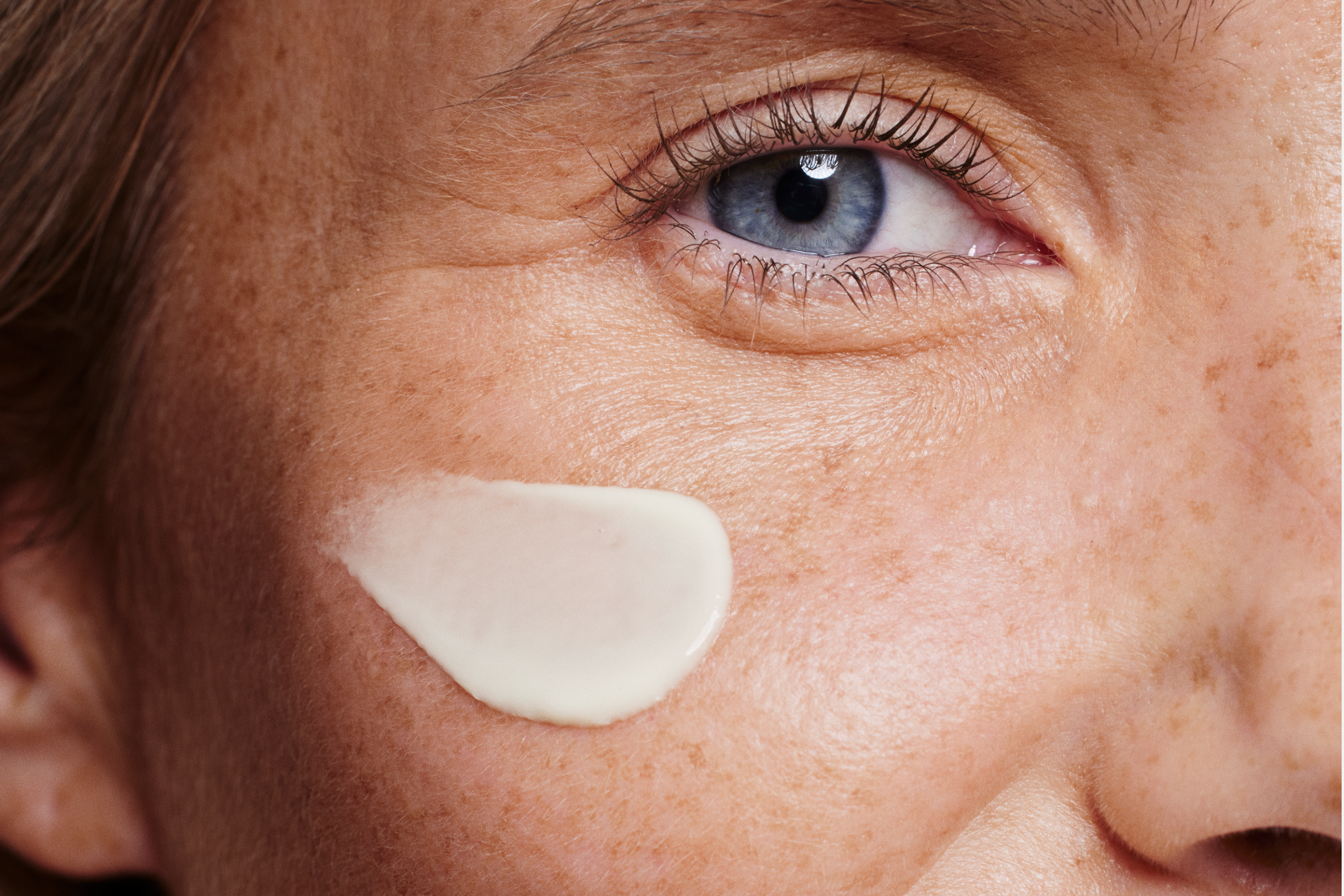 Timeline Skin Health product on woman's face