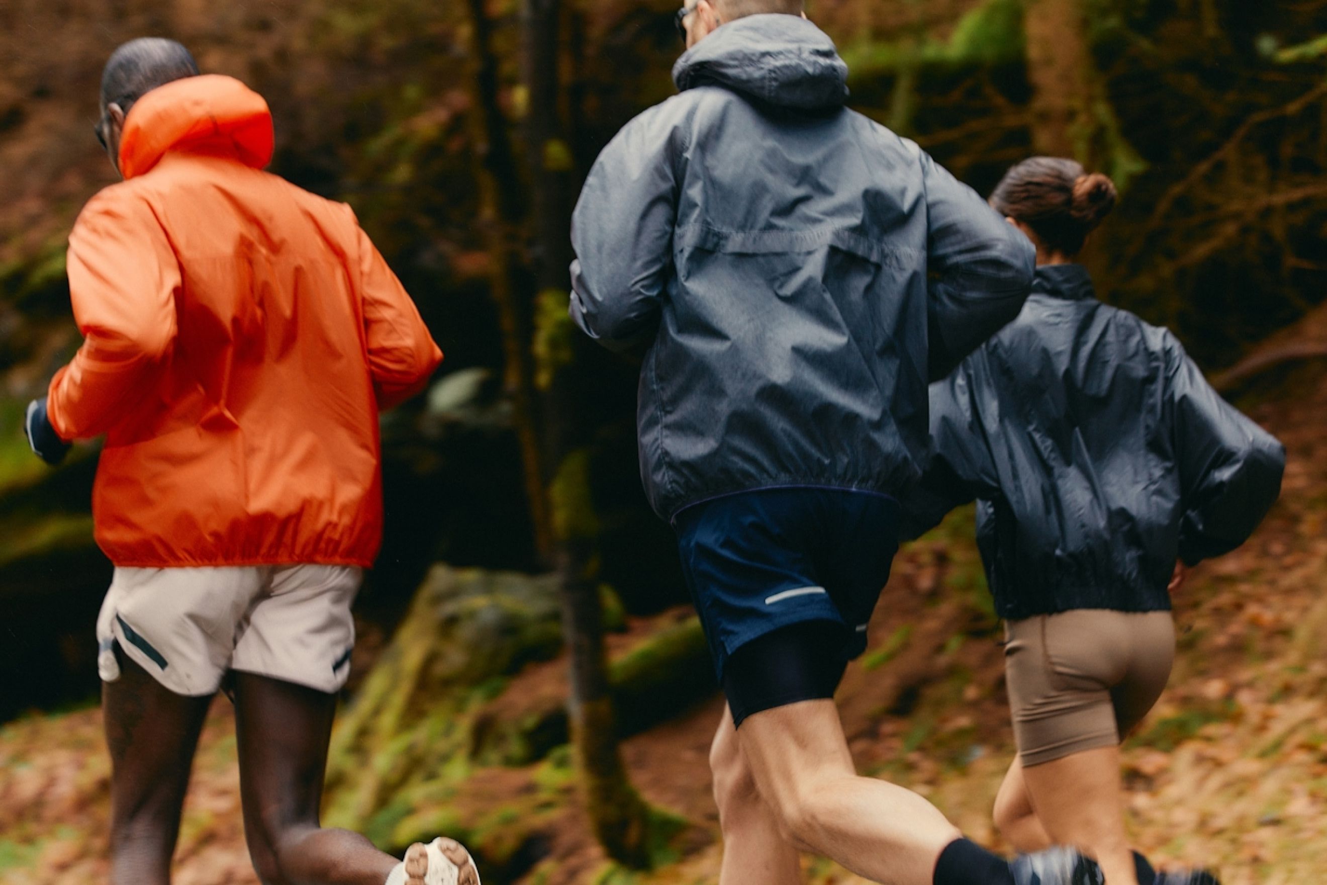 People running