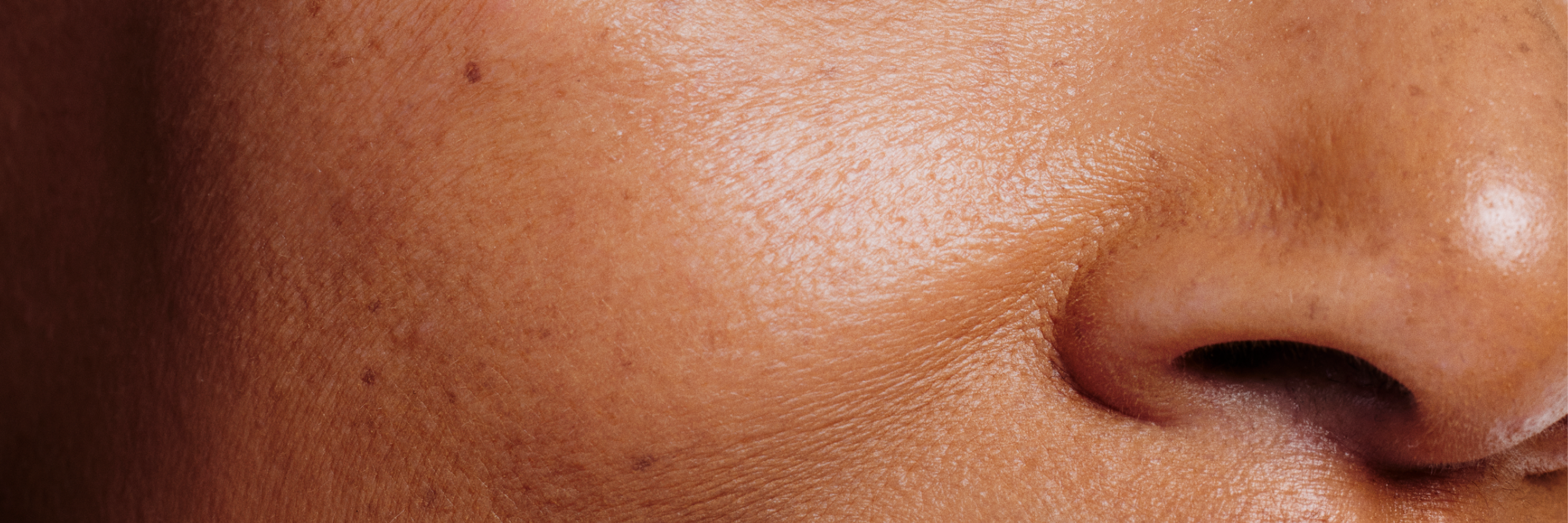 Close up of woman's skins