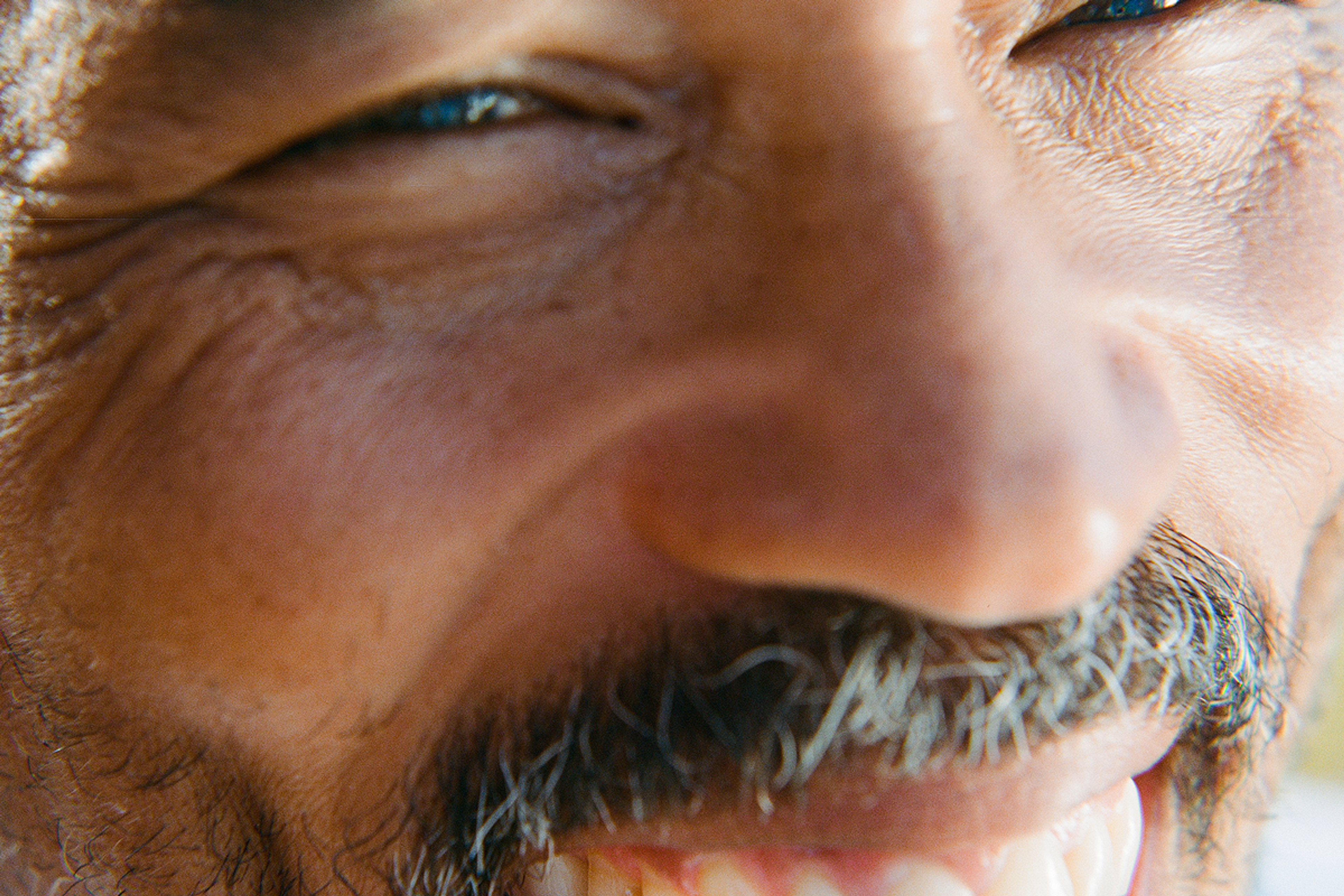 Man smiling