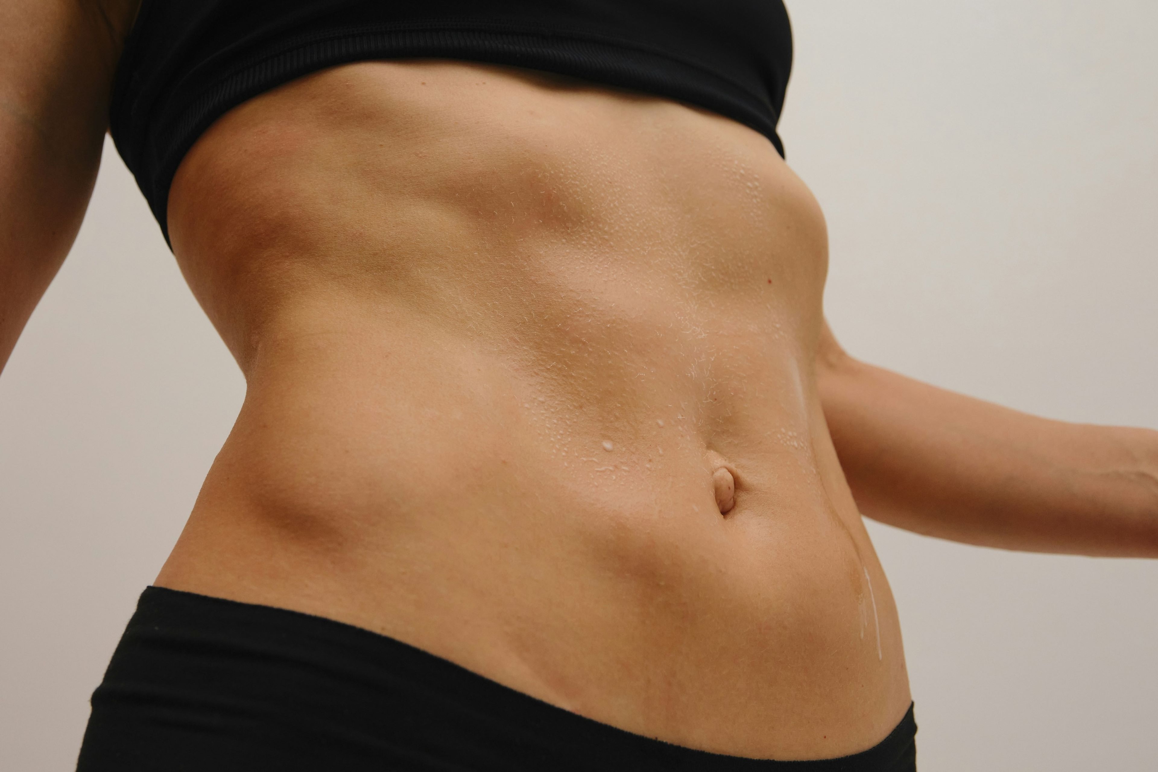woman's stomach