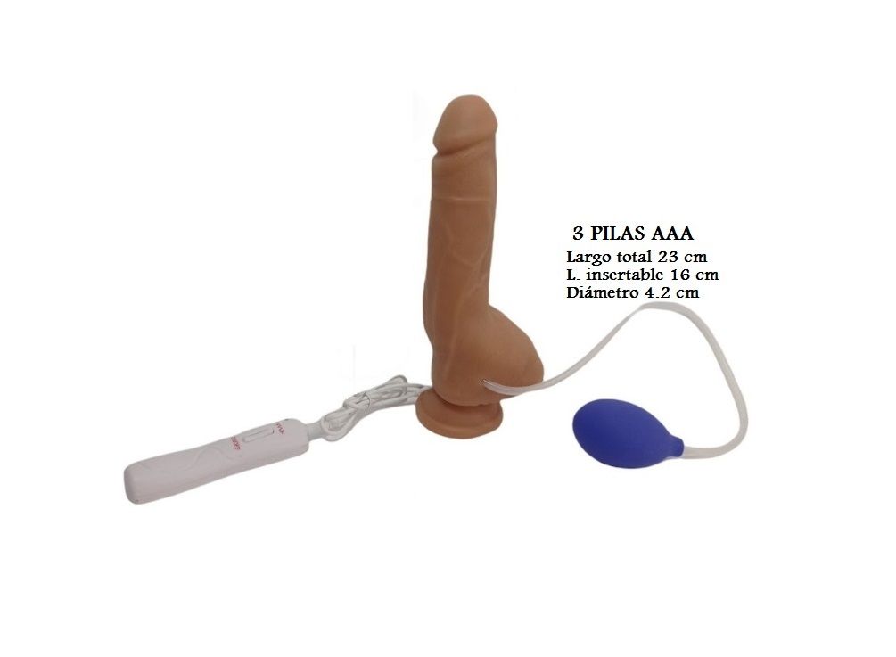 VIBRADOR EYACULADOR X-MEN 23 cm