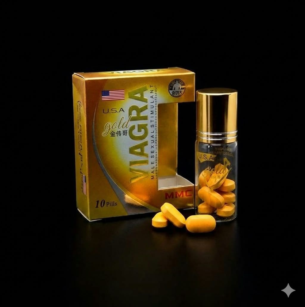 VIAGRA GOLD POTENCIADOR SEXUAL X 10 PILDORAS