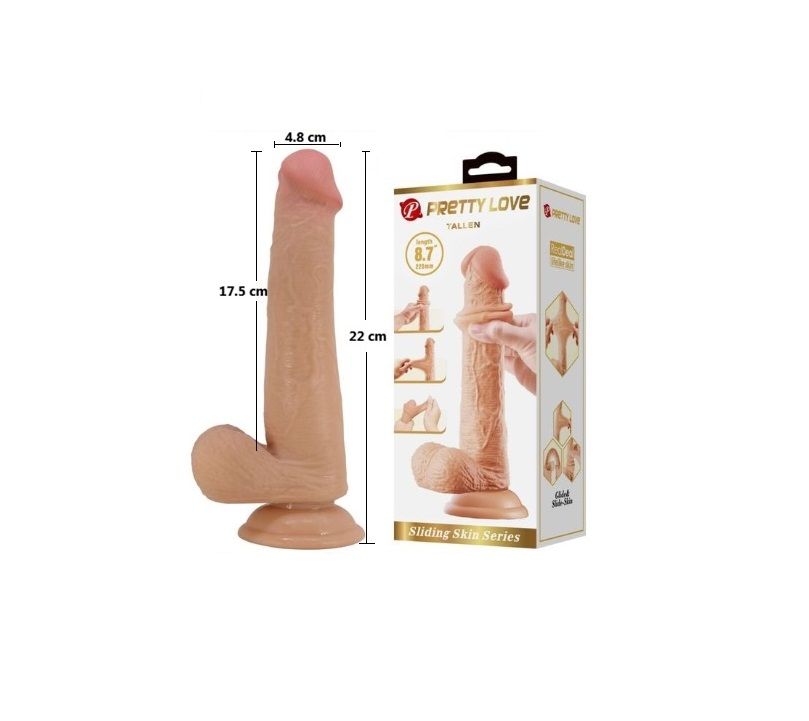 DILDO PRETTY LOVE TALLEN 8.7 (22 CM)