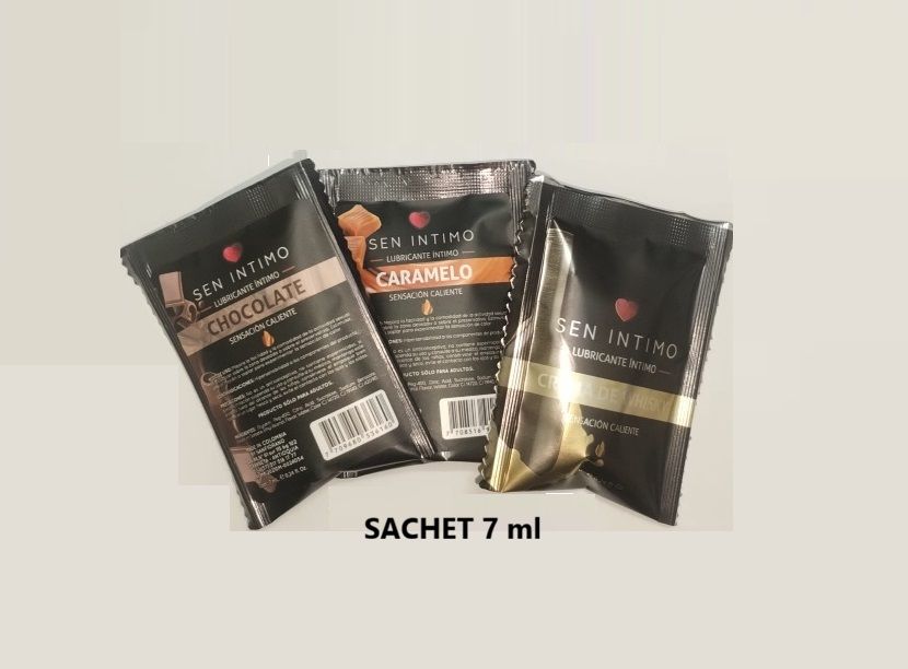 LUBRICANTE SACHET SEN INTIMO SABORES 7 ML