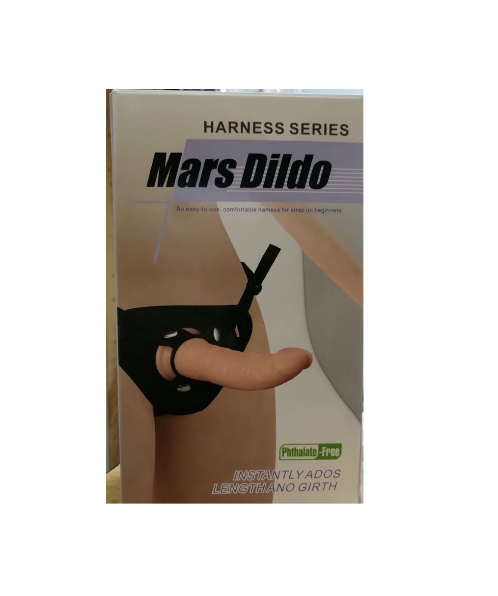 HARNESS MARS DILDO 22 CM