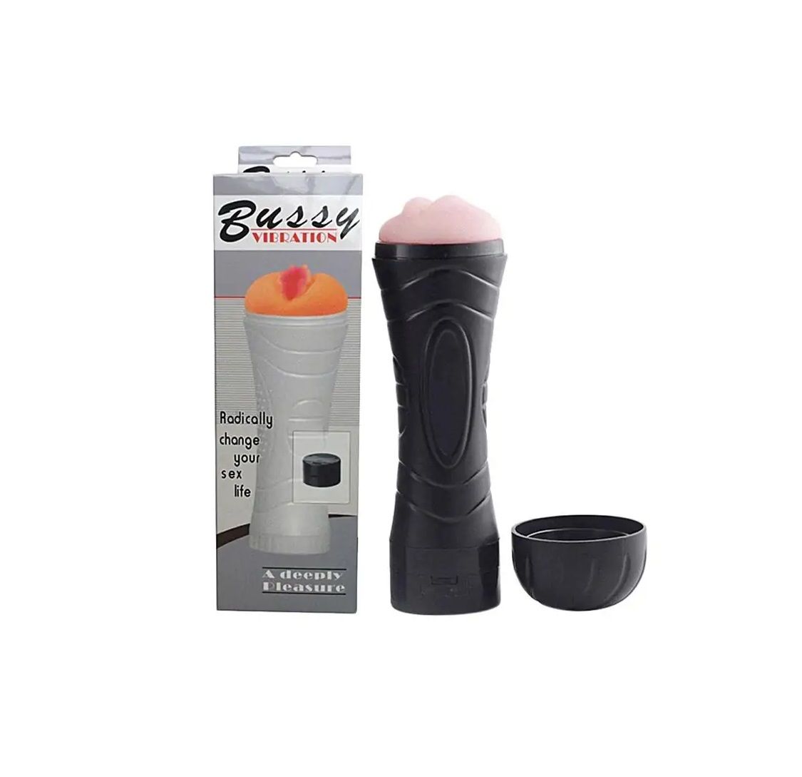 VAGINA BUSSY MASTURBADOR MASCULINO CON VIBRACIÓN